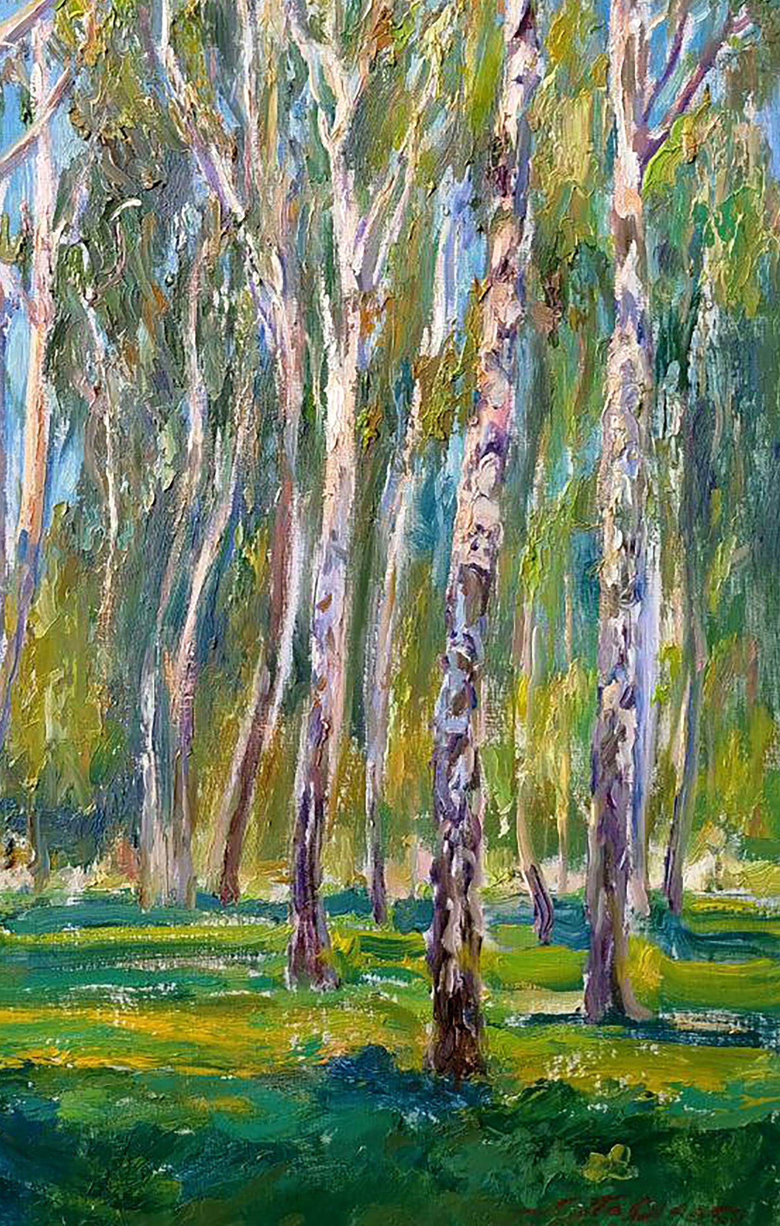 Oil painting Sunny morning Leonid Pavlenko - 5