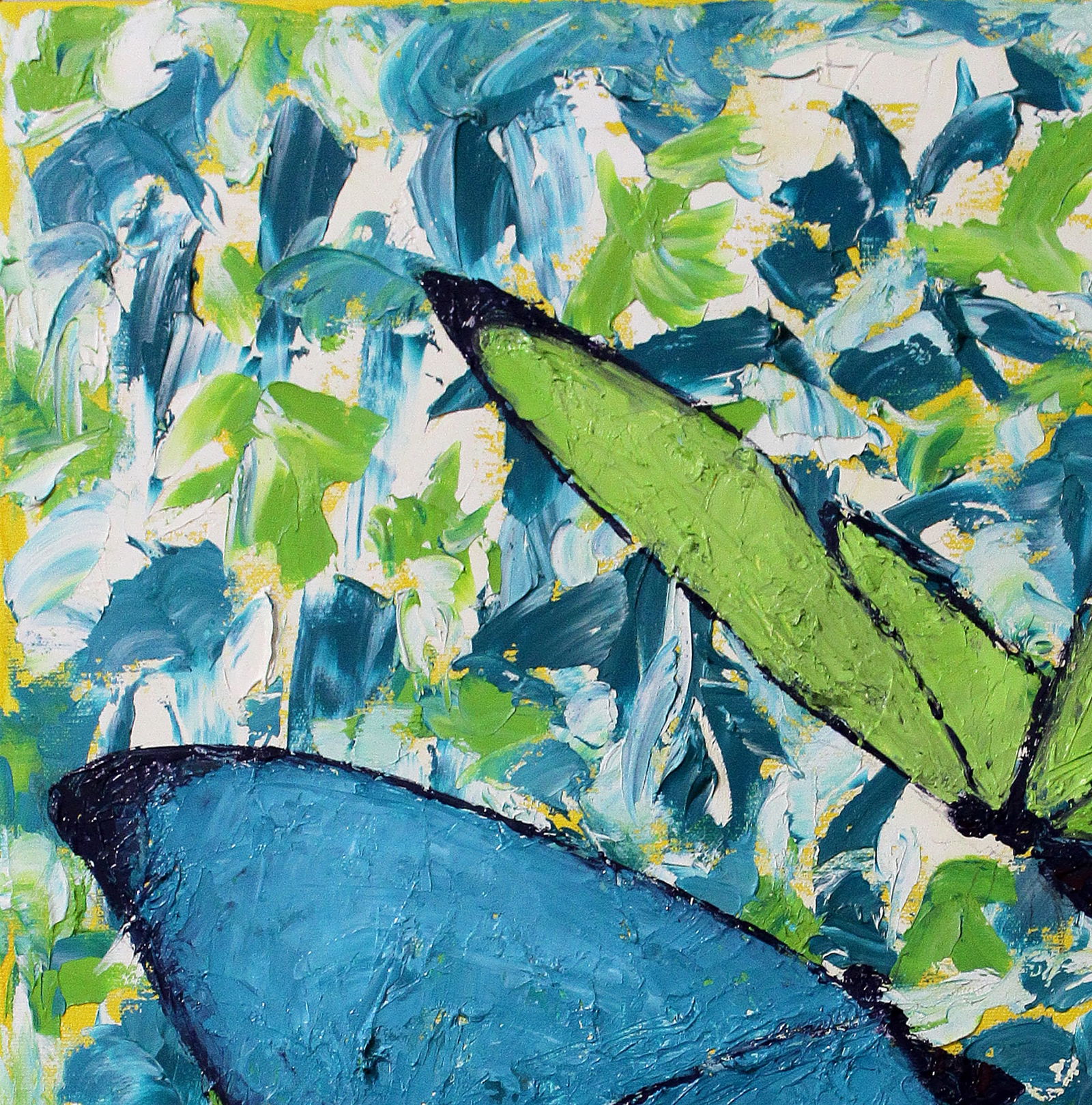 Oil painting Butterflies Andriy Klishyn - 2