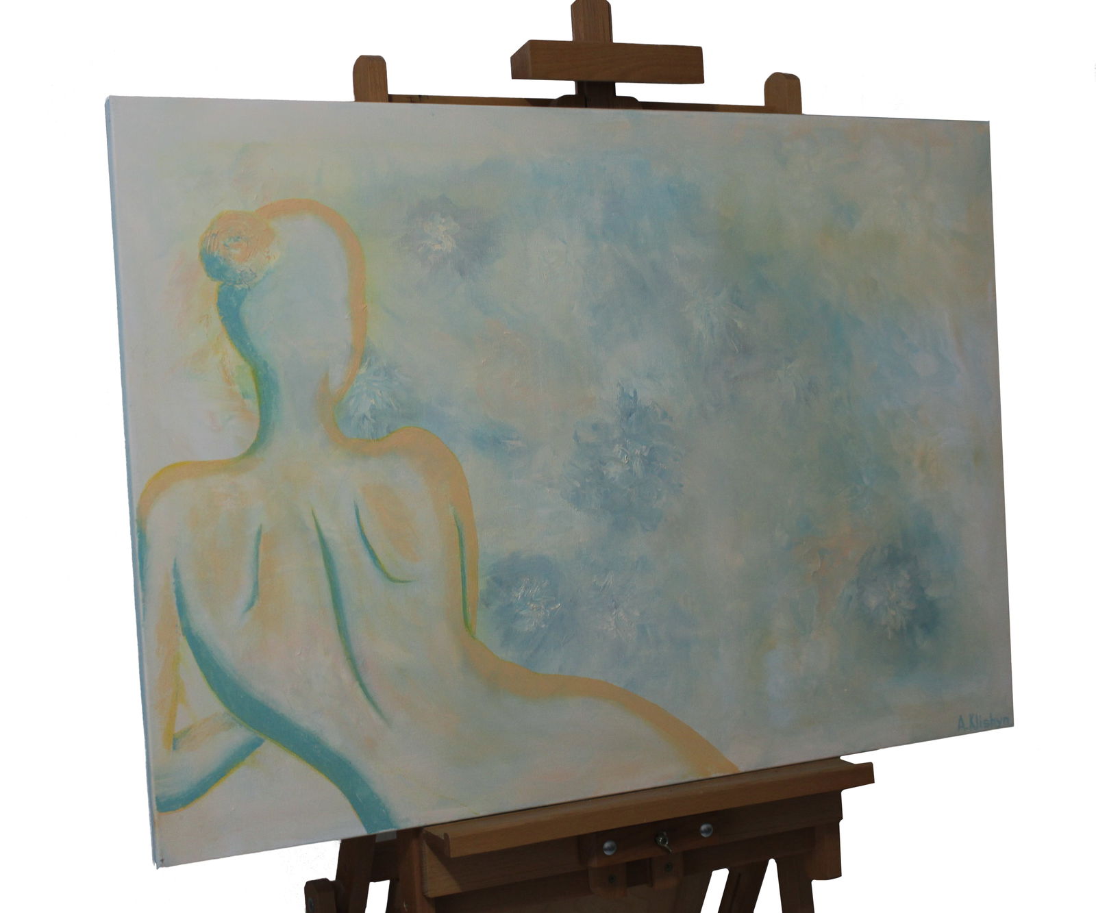 Oil painting Space clouds Andriy Klishyn - 6