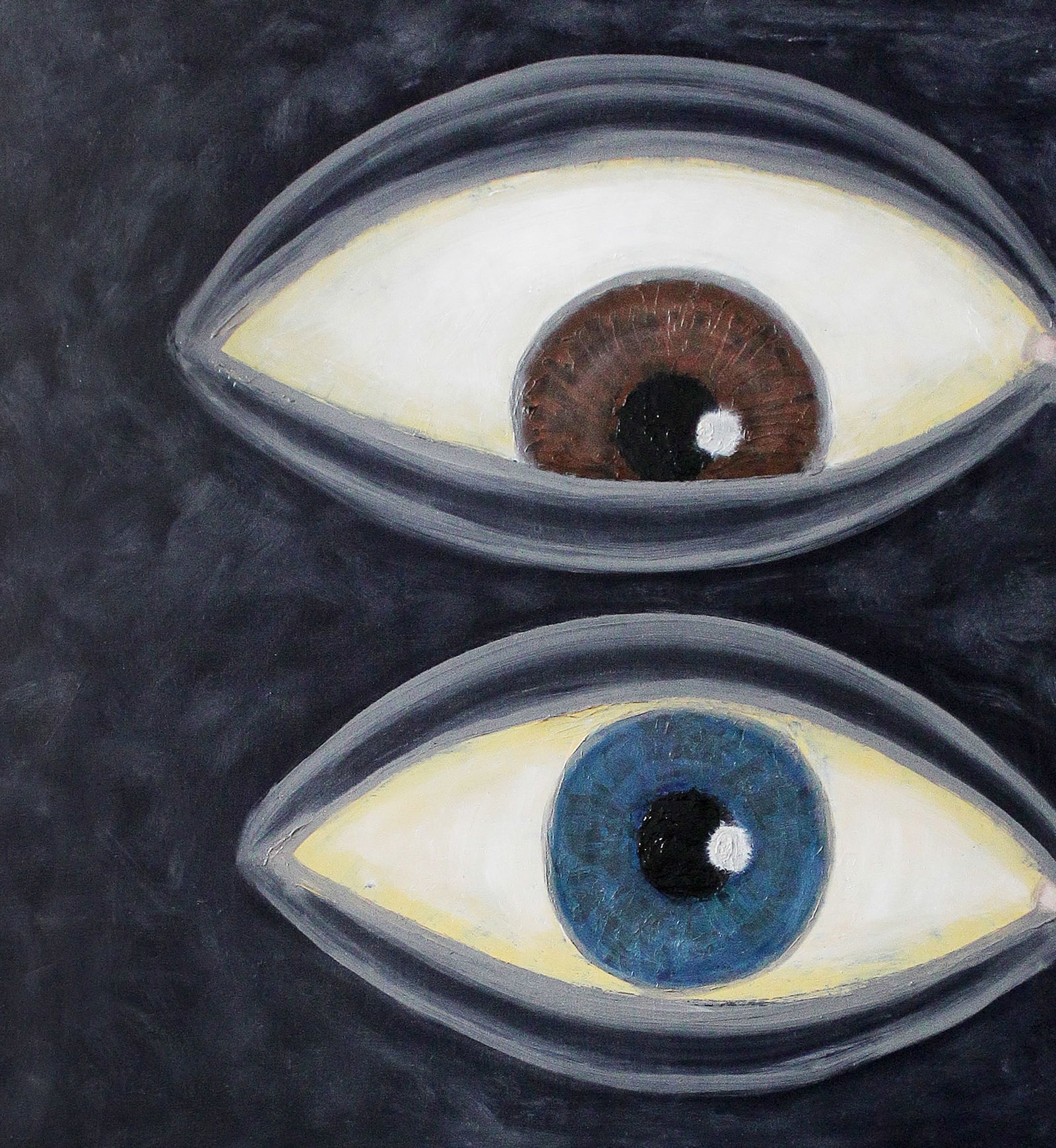 Oil painting Observation Andriy Klishyn - 2