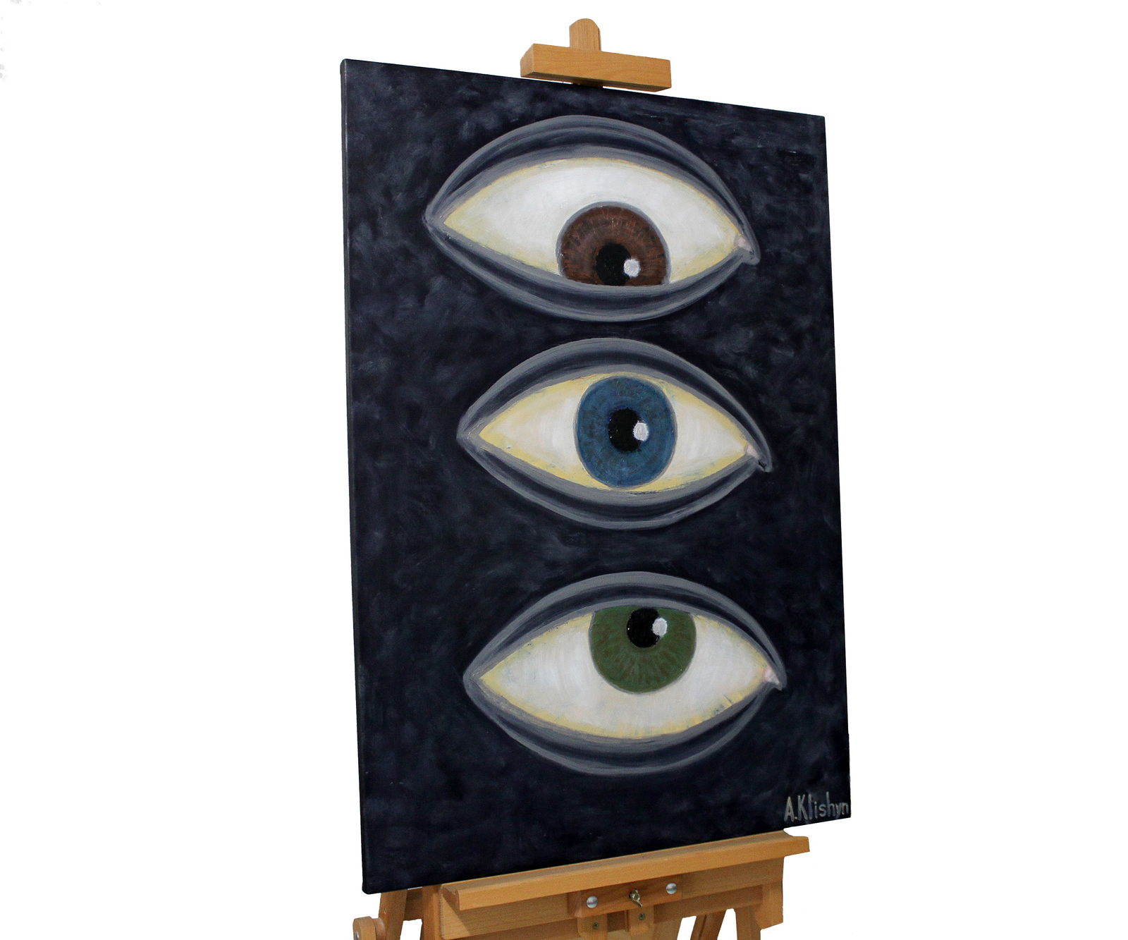 Oil painting Observation Andriy Klishyn - 6