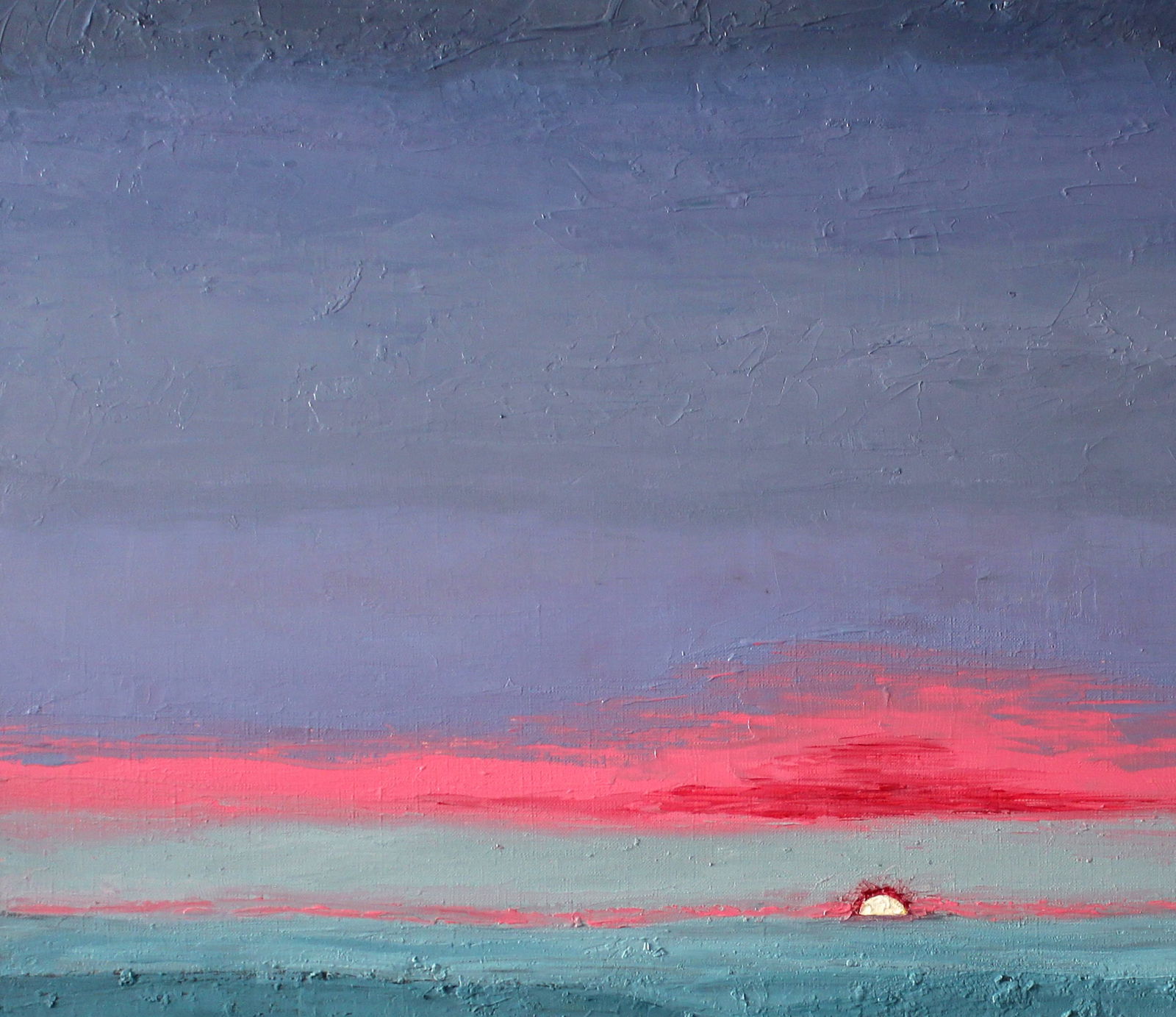 Oil painting Dawn sky Andriy Klishyn - 2