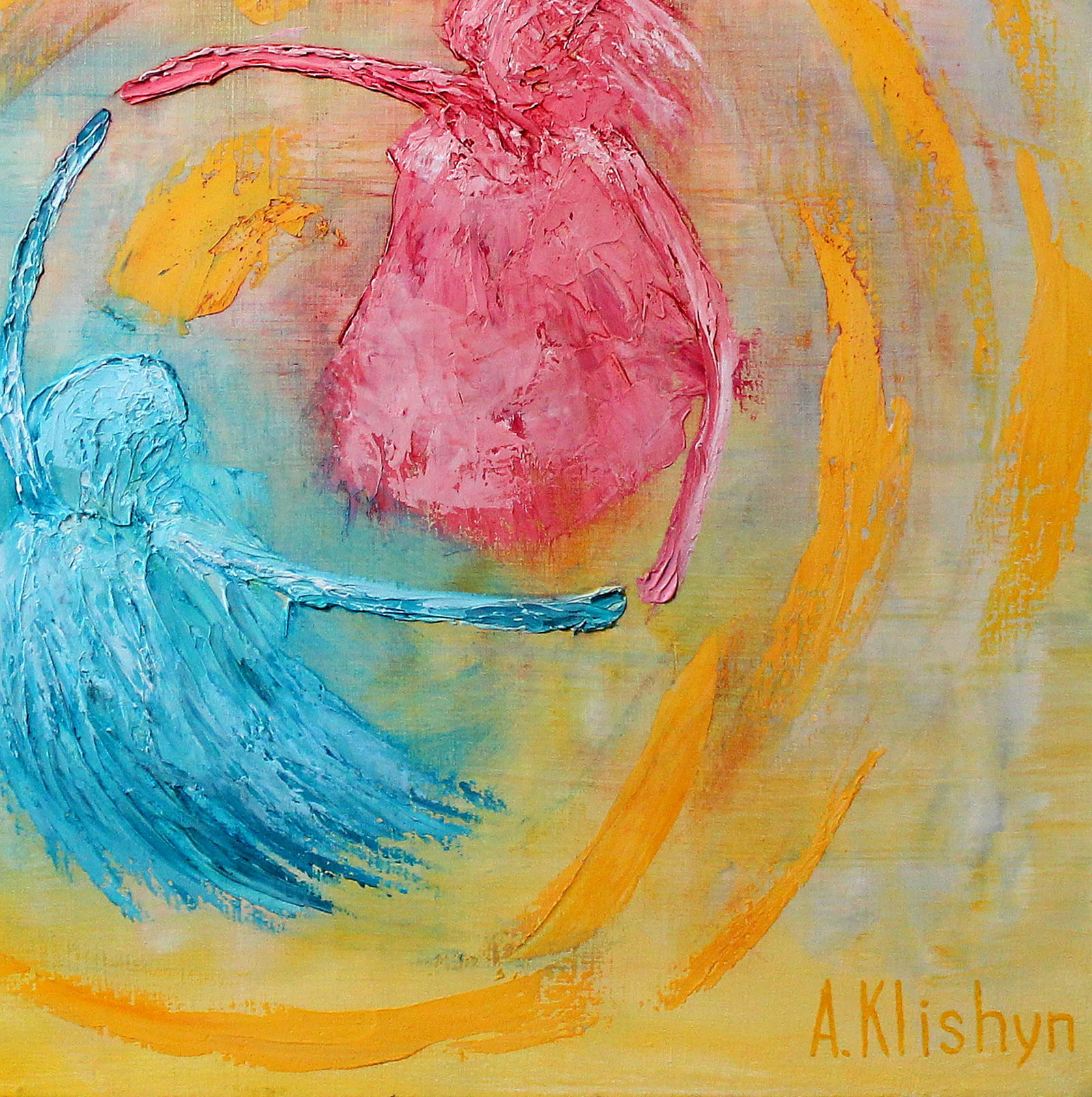 Oil painting Dance Andriy Klishyn - 5