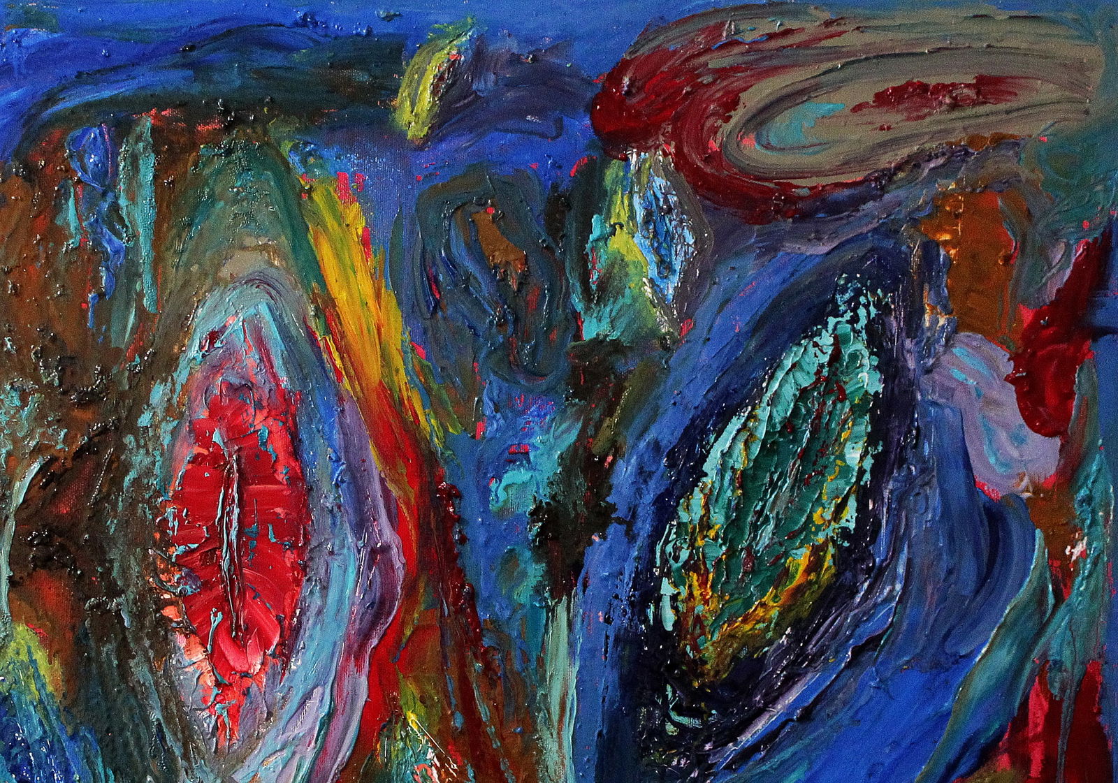 Oil painting Three girls Andriy Klishyn - 3