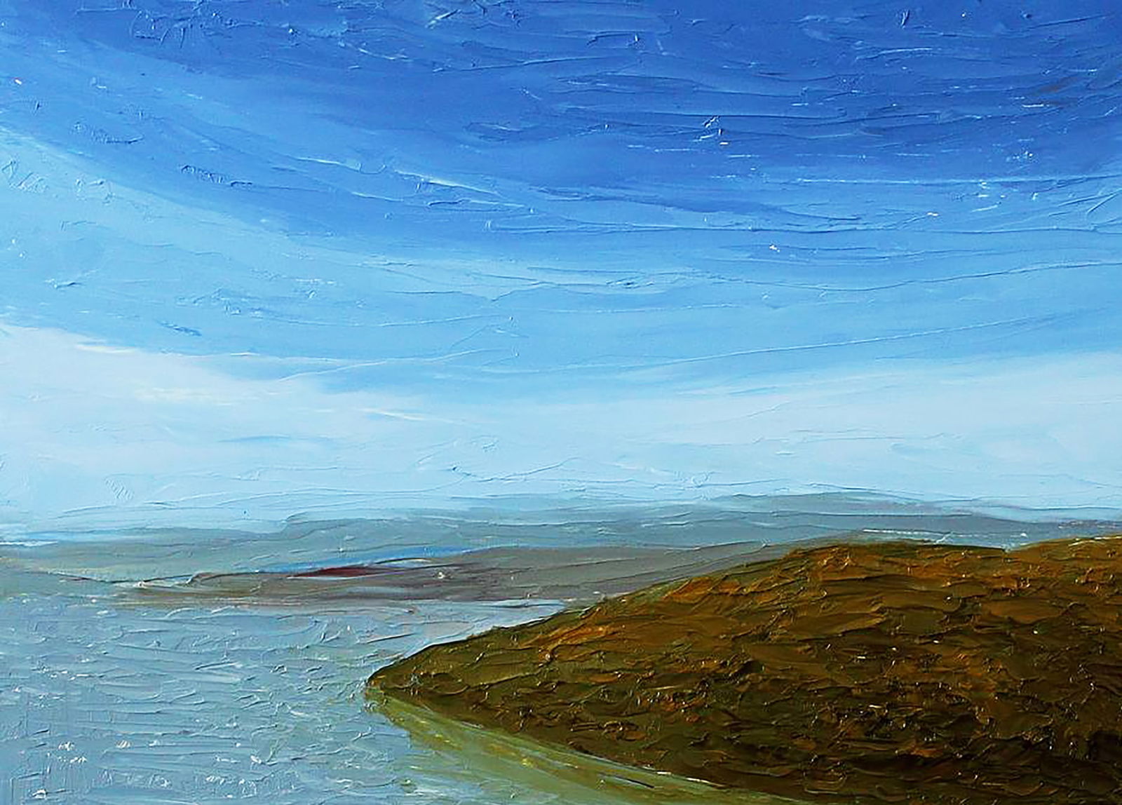 Oil painting Sea Bay Andriy Klishyn - 2