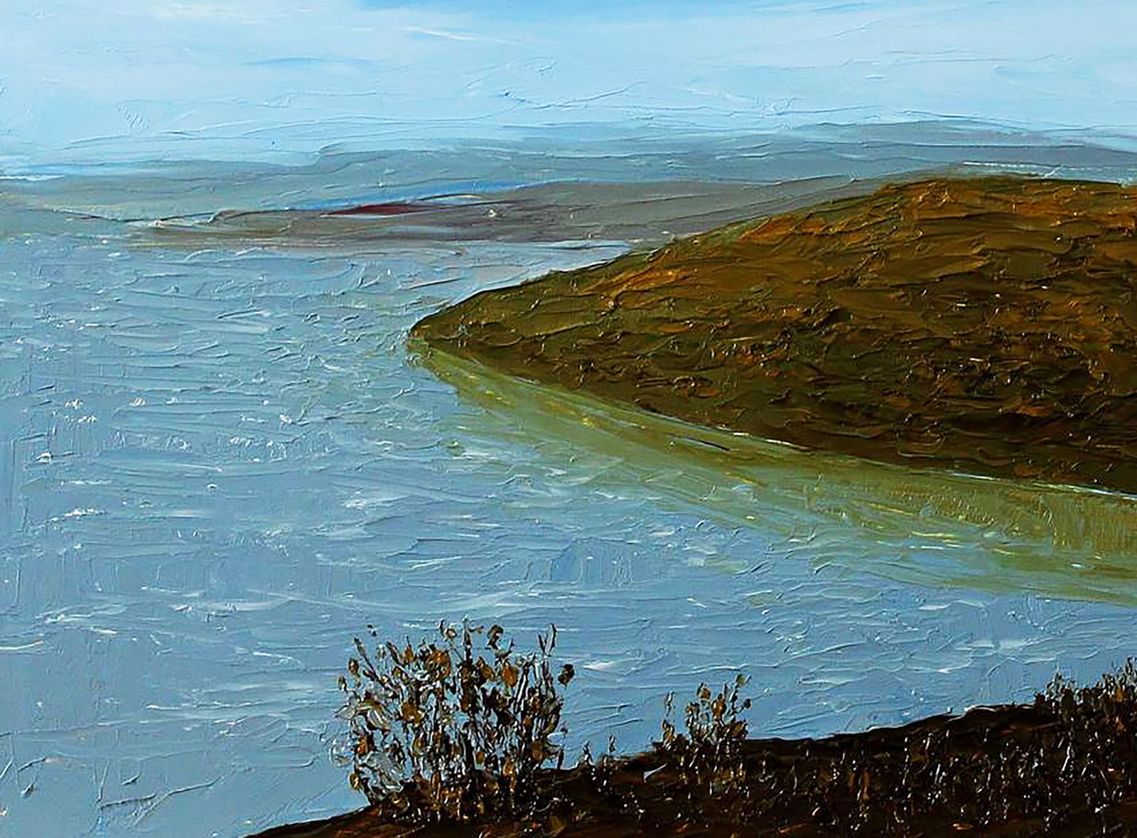 Oil painting Sea Bay Andriy Klishyn - 4