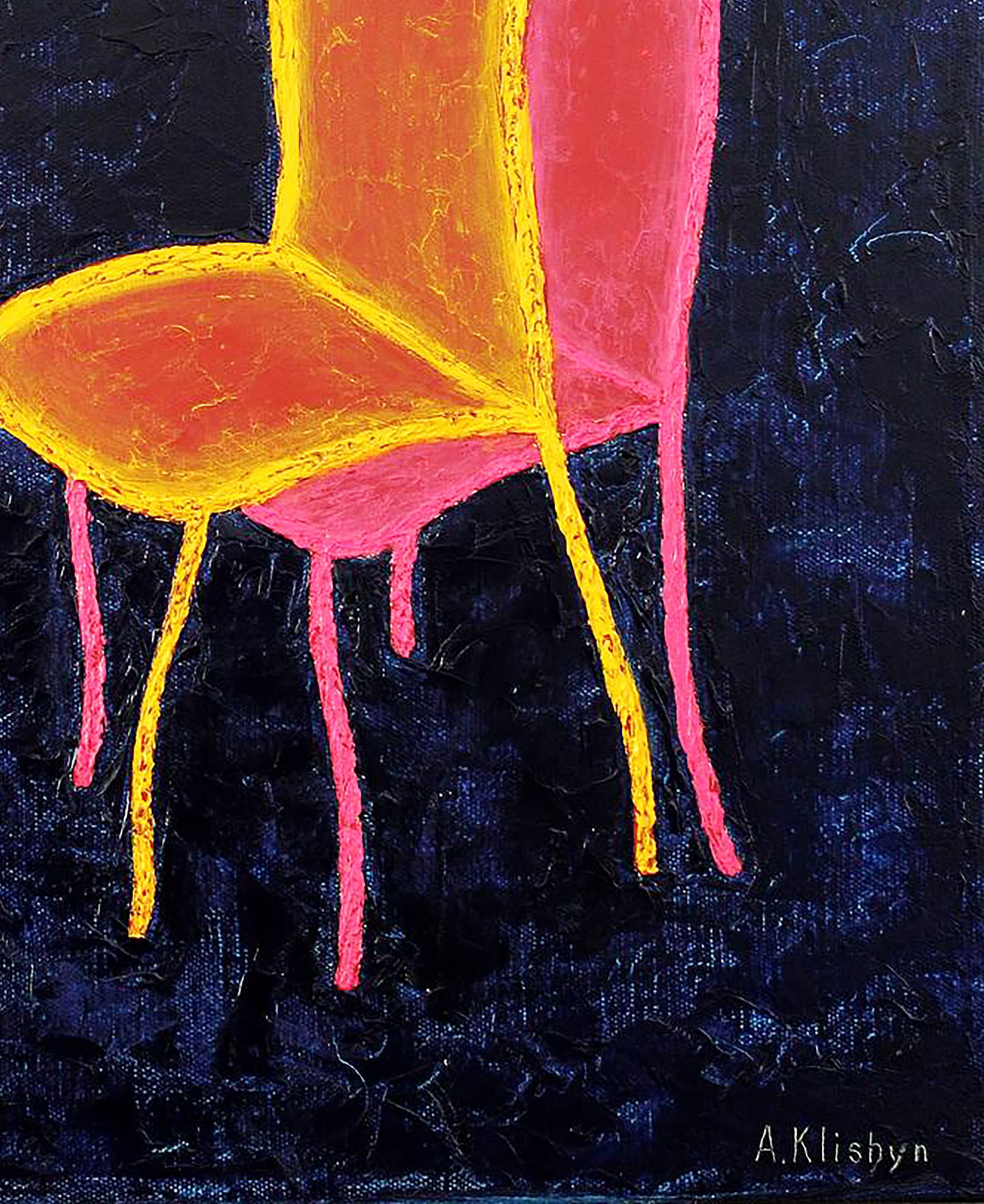 Oil painting Love from above Andriy Klishyn - 5