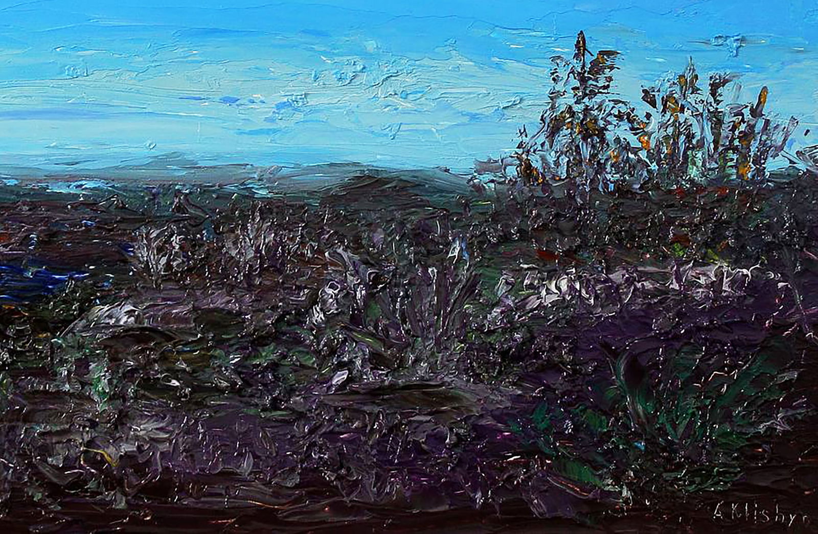 Oil painting Landscape history Andriy Klishyn - 5