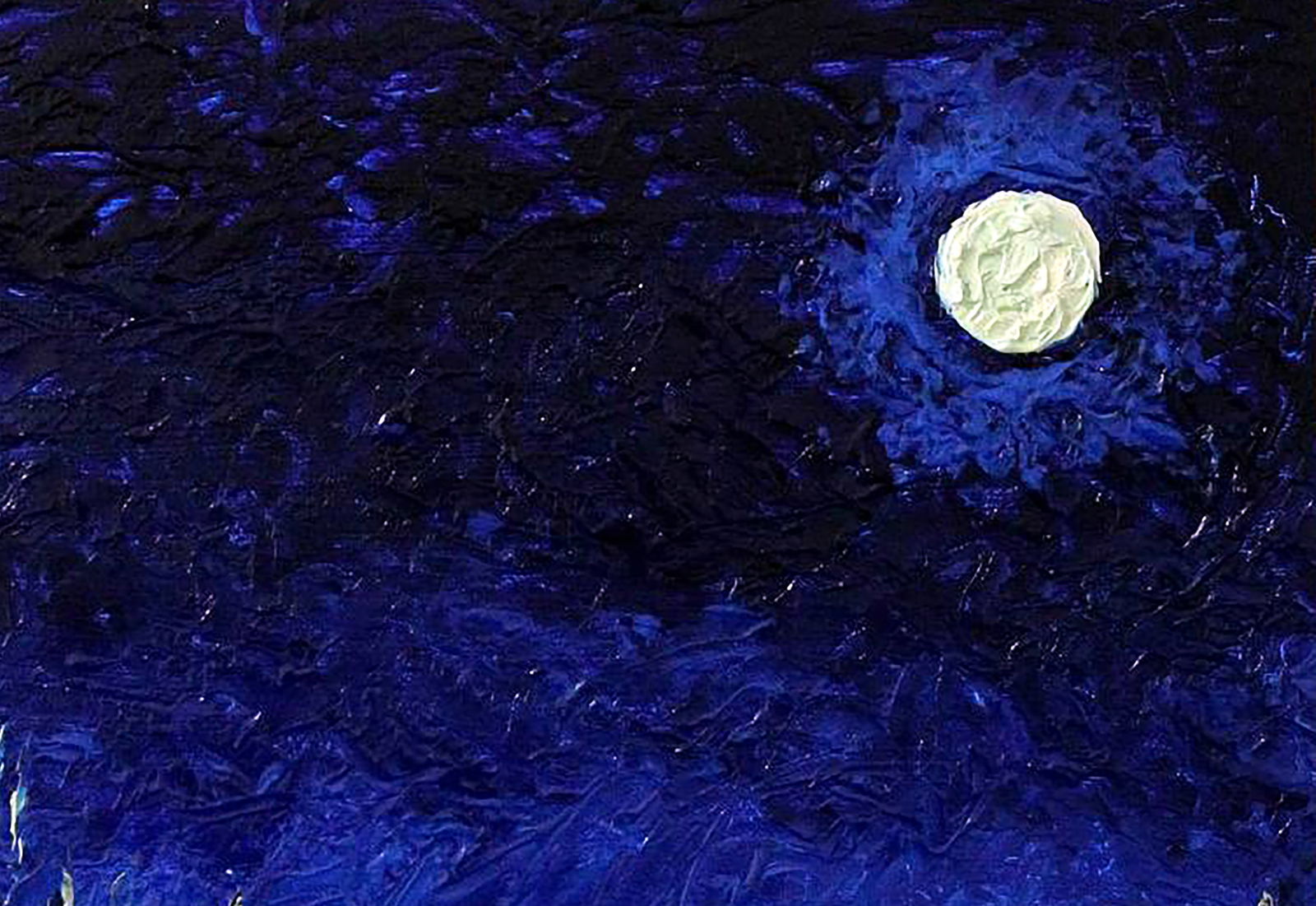 Oil painting Lunar landscape Andriy Klishyn - 3