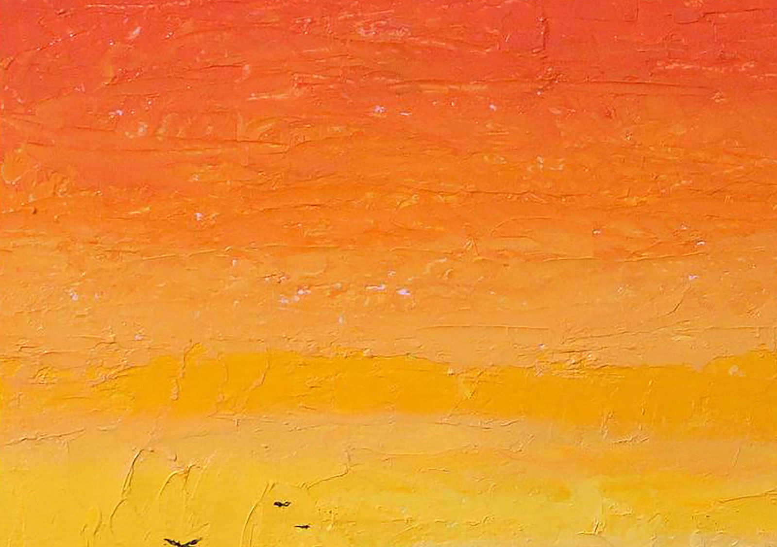 Oil painting Sunset with seascape Andriy Klishyn - 2