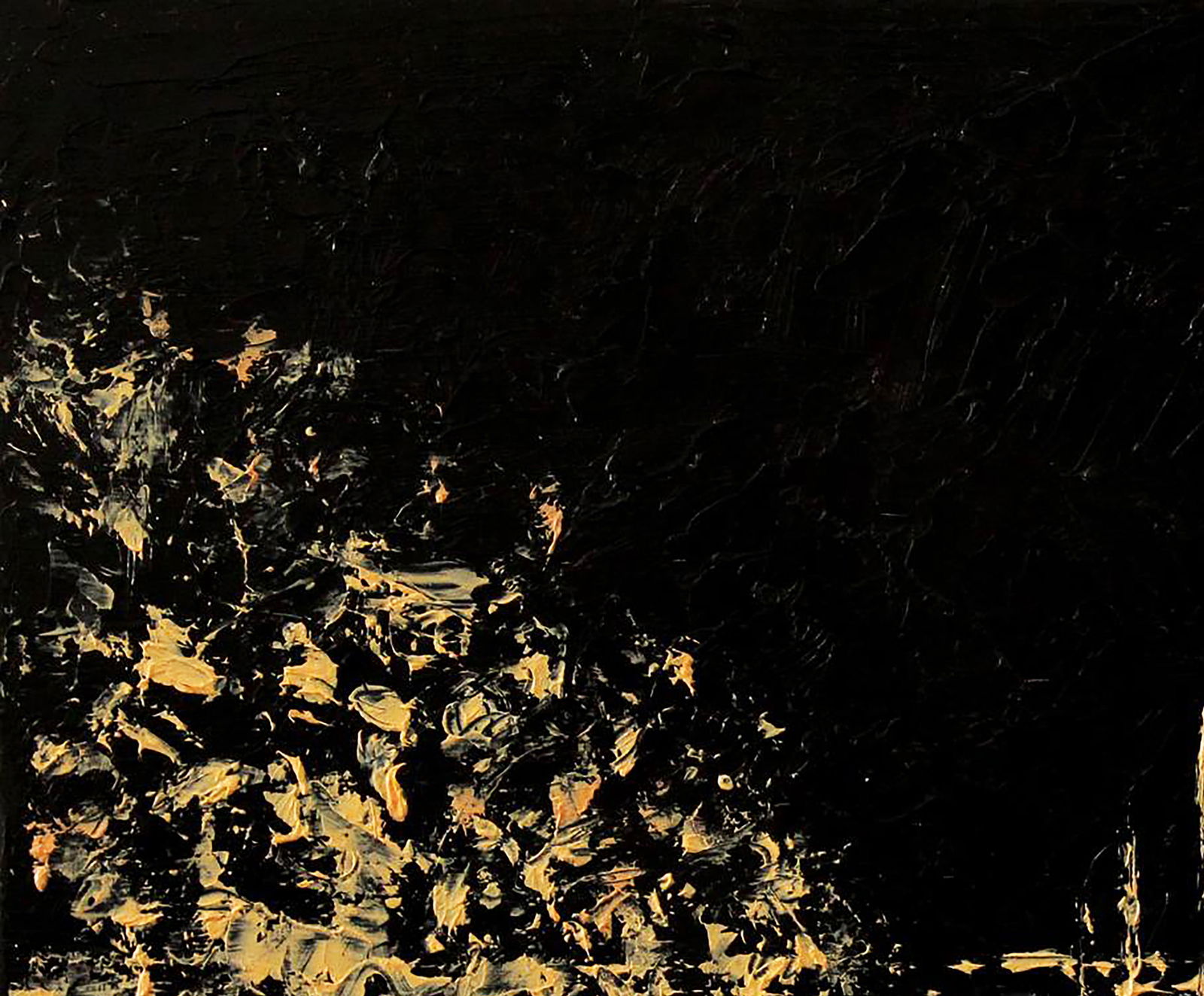 Oil painting Road in the night Andriy Klishyn - 2