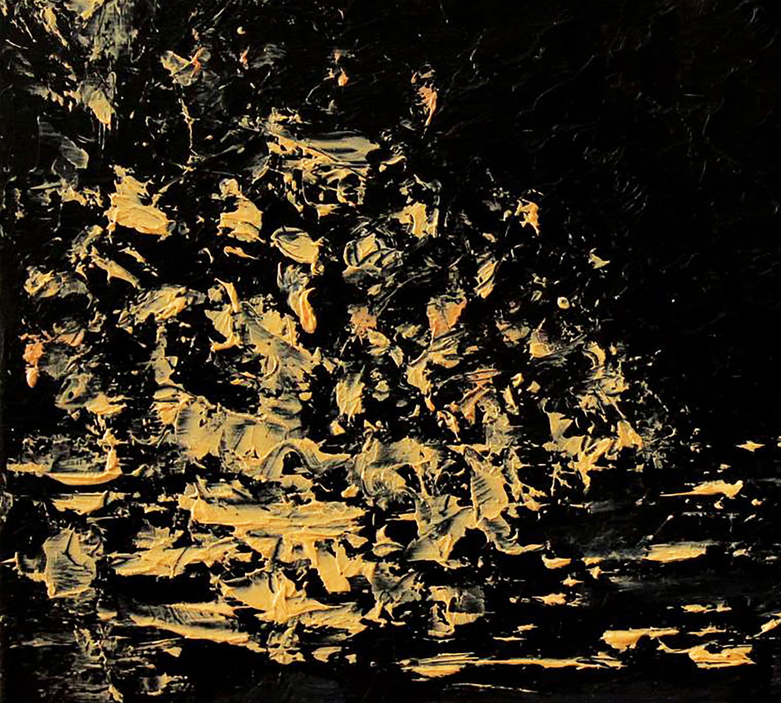 Oil painting Road in the night Andriy Klishyn - 4