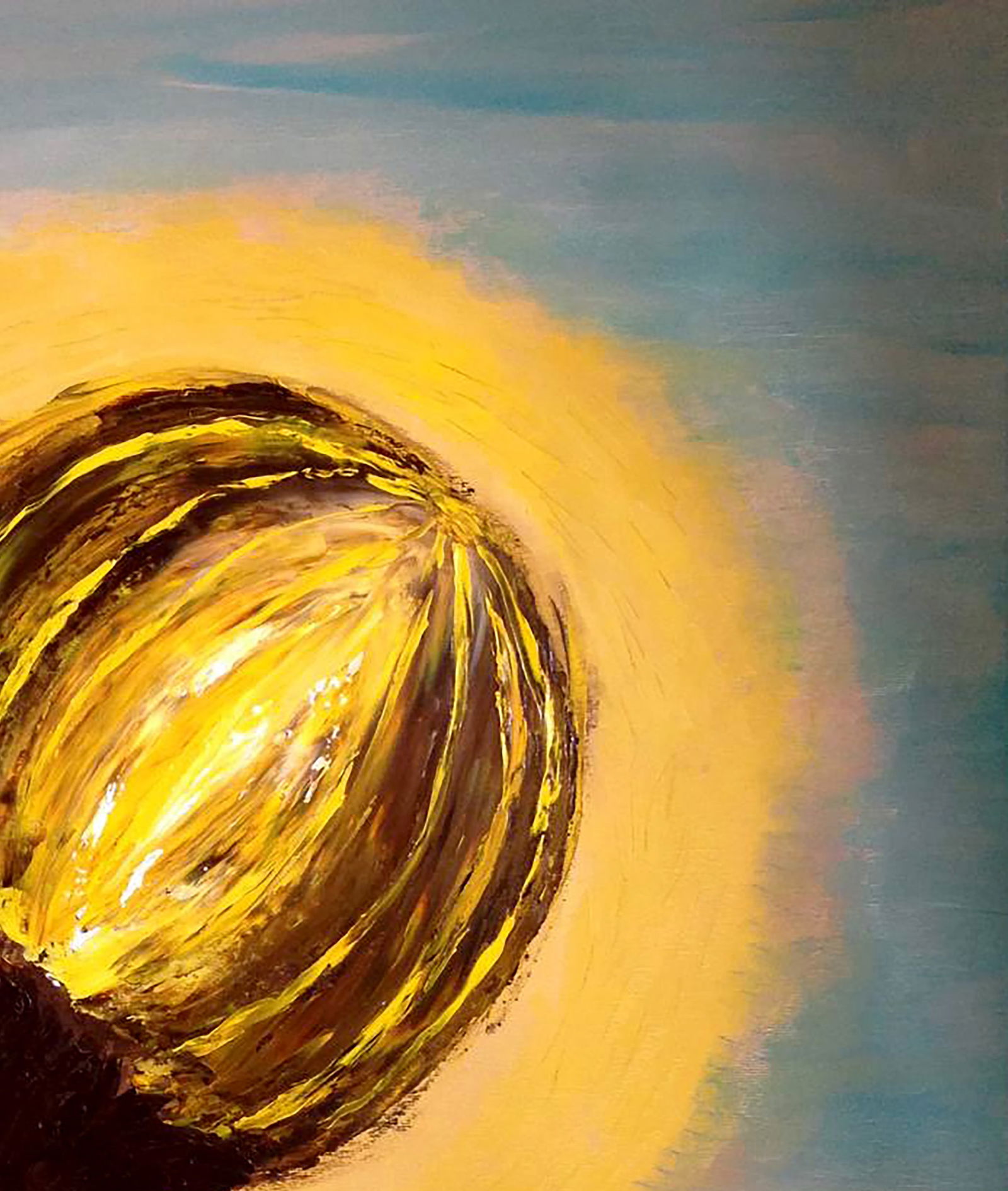 Oil painting The birth of the universe Andriy Klishyn - 3