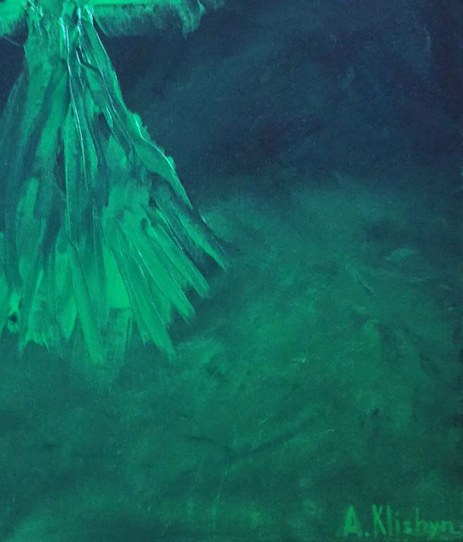 Oil painting Night guest Andriy Klishyn - 5