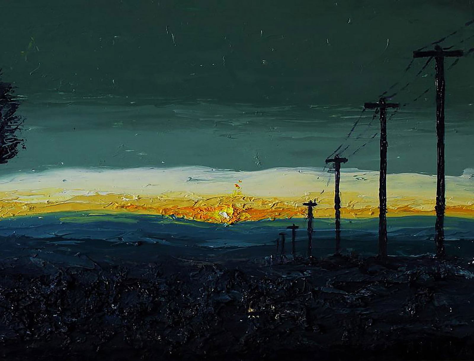 Oil painting The path to dawn Andriy Klishyn - 5