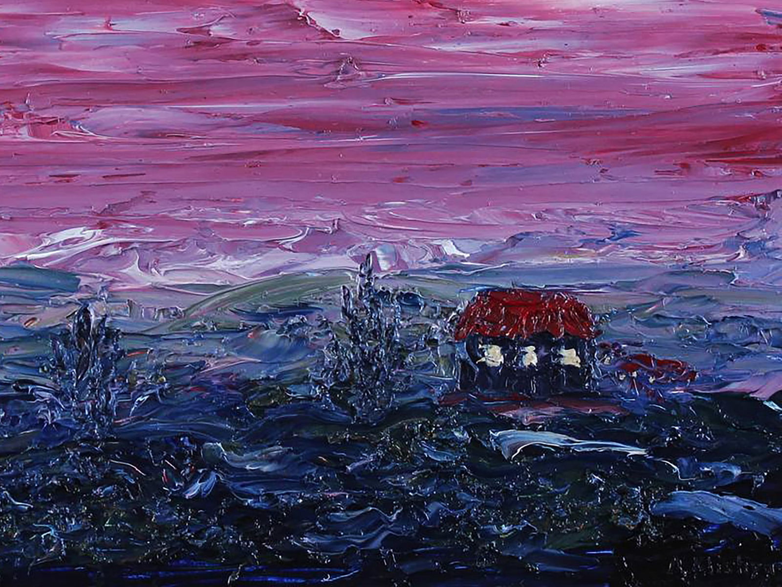 Oil painting Landscape from a fairy tale Andriy Klishyn - 5