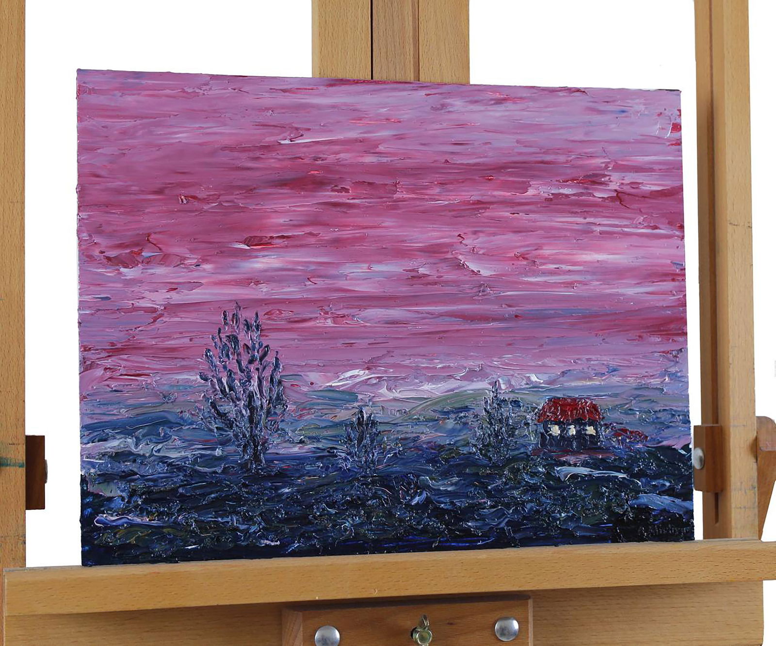 Oil painting Landscape from a fairy tale Andriy Klishyn - 6