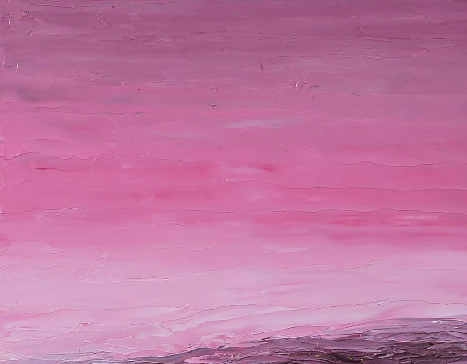 Oil painting Pink landscape Andriy Klishyn - 2