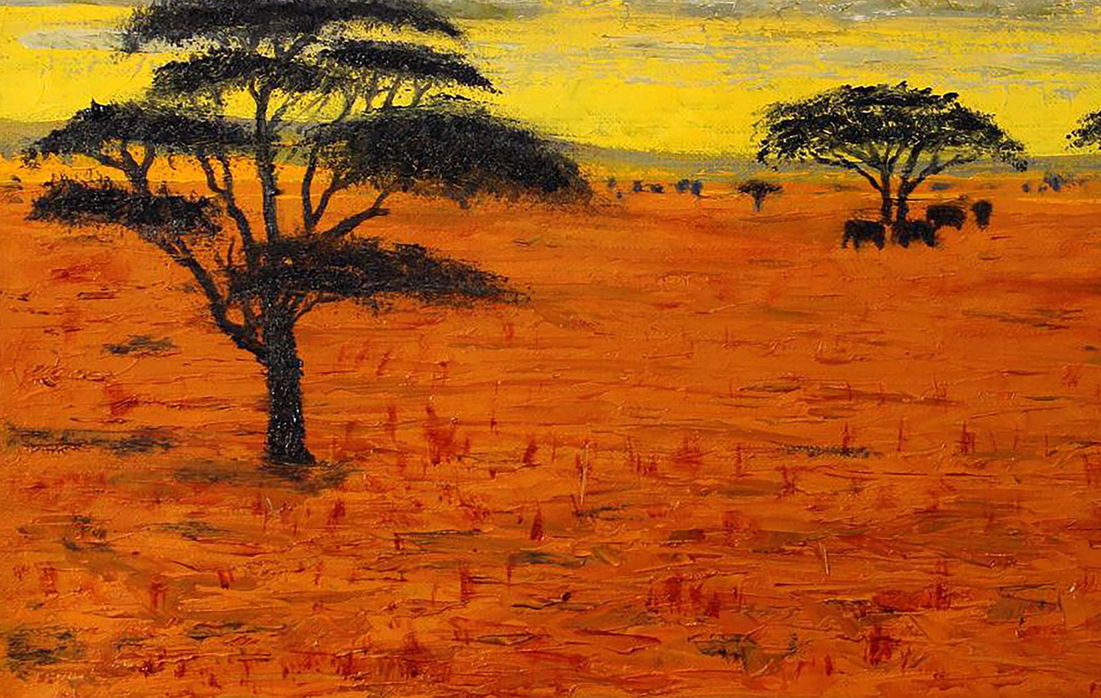 Oil painting Savannah Andriy Klishyn - 4