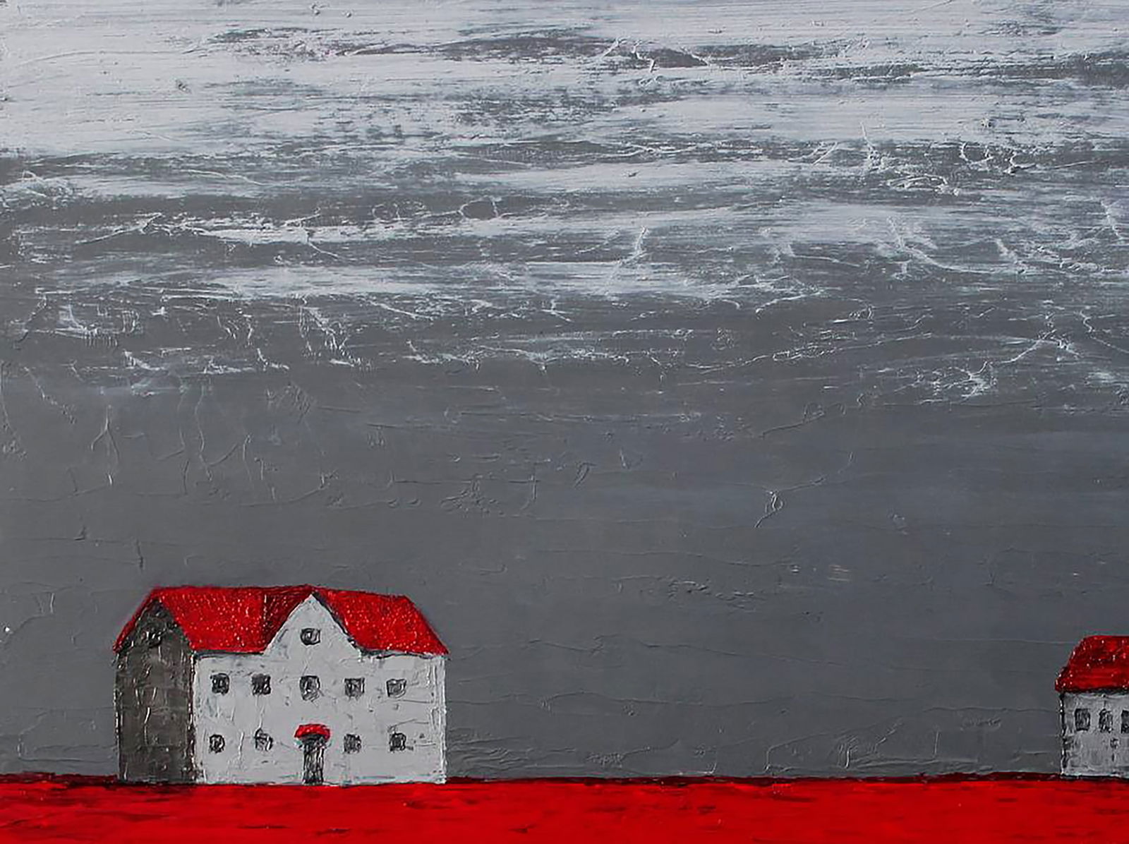 Oil painting Boarding house Andriy Klishyn - 2