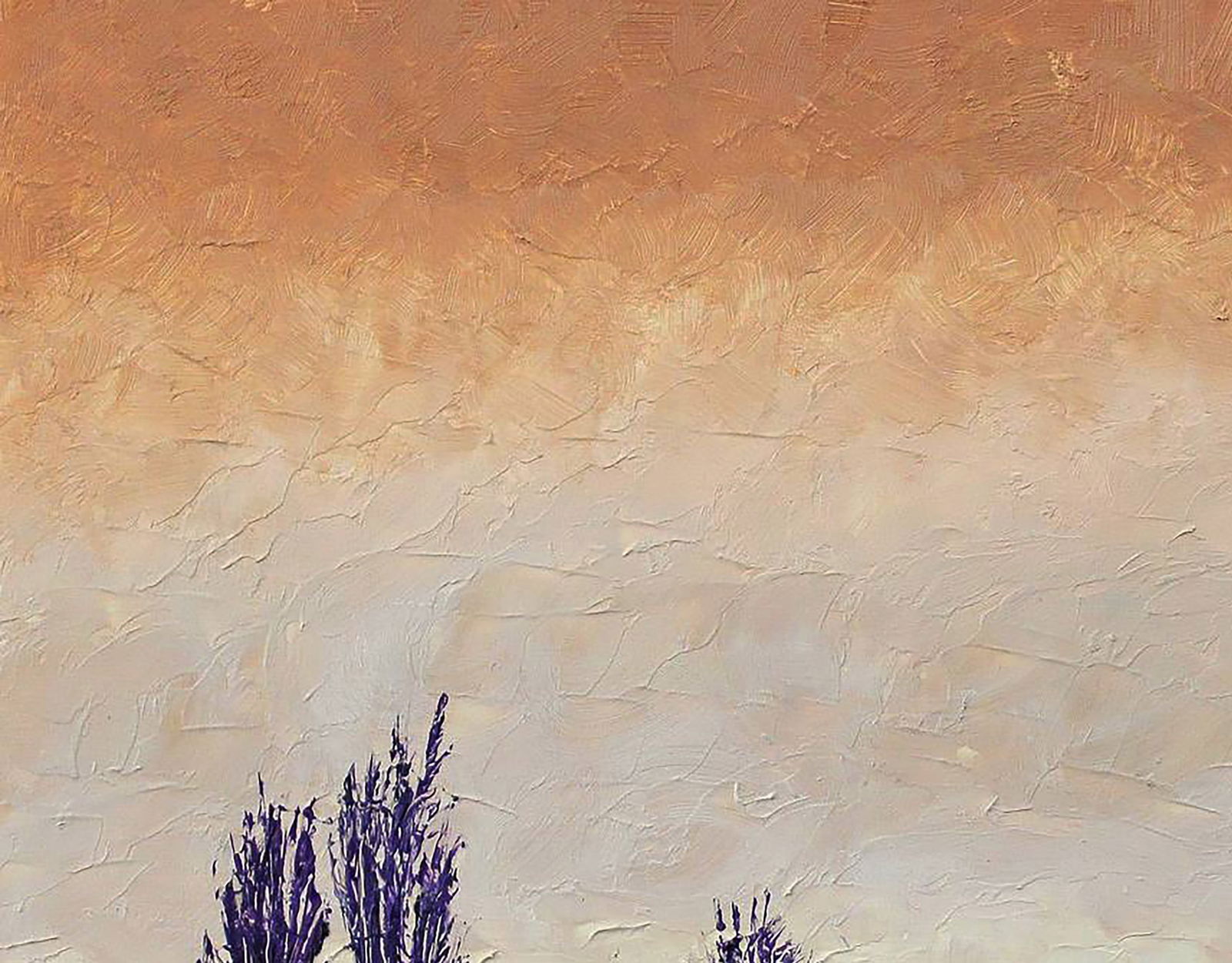 Oil painting Lavender is growing Andriy Klishyn - 2