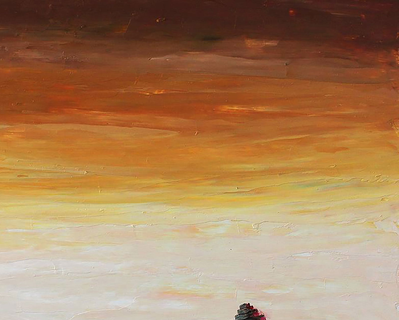 Oil painting Orange Sunset Andriy Klishyn - 3