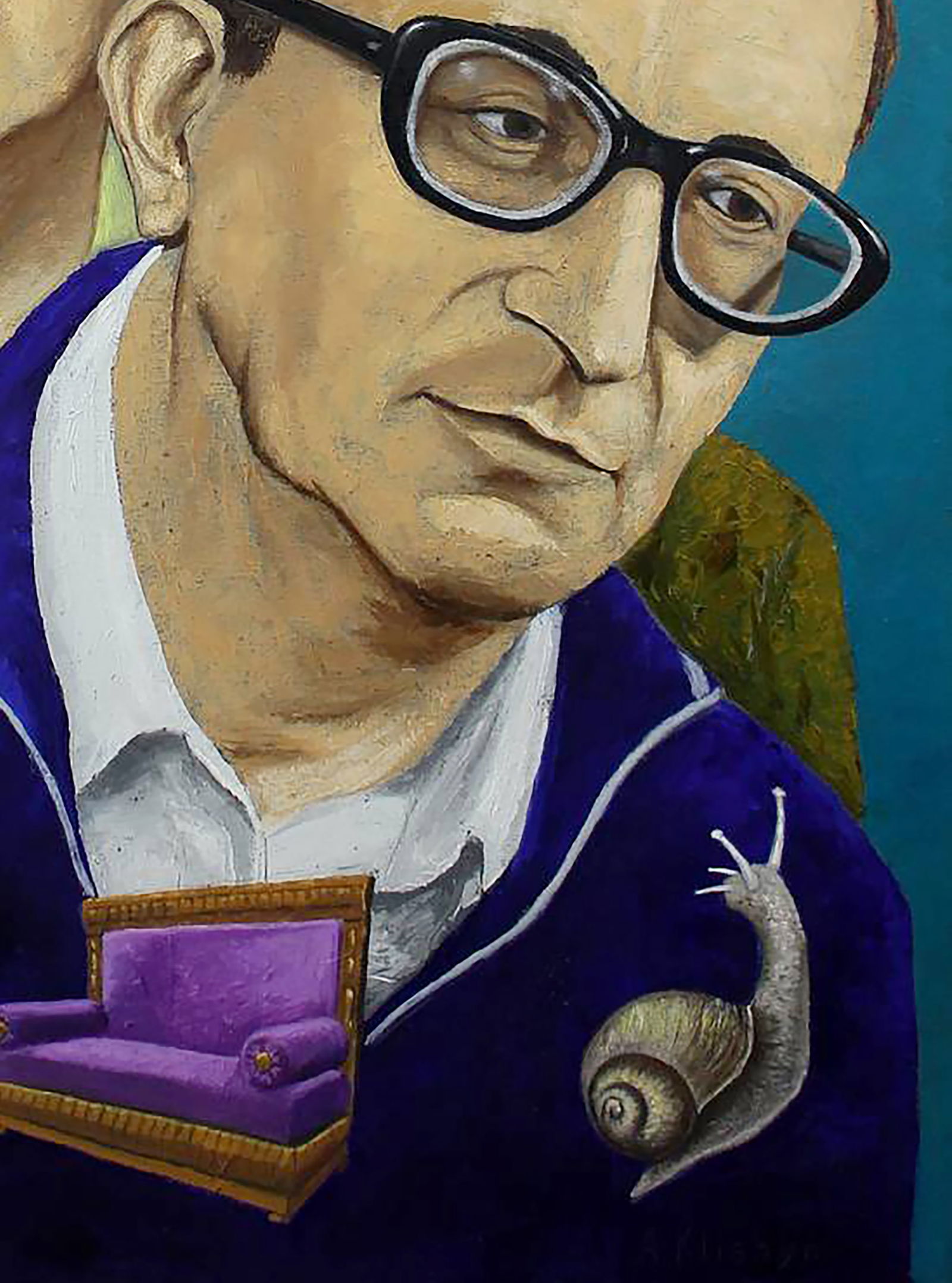 Oil painting An emotional portrait of two brothers Andriy Klishyn - 3