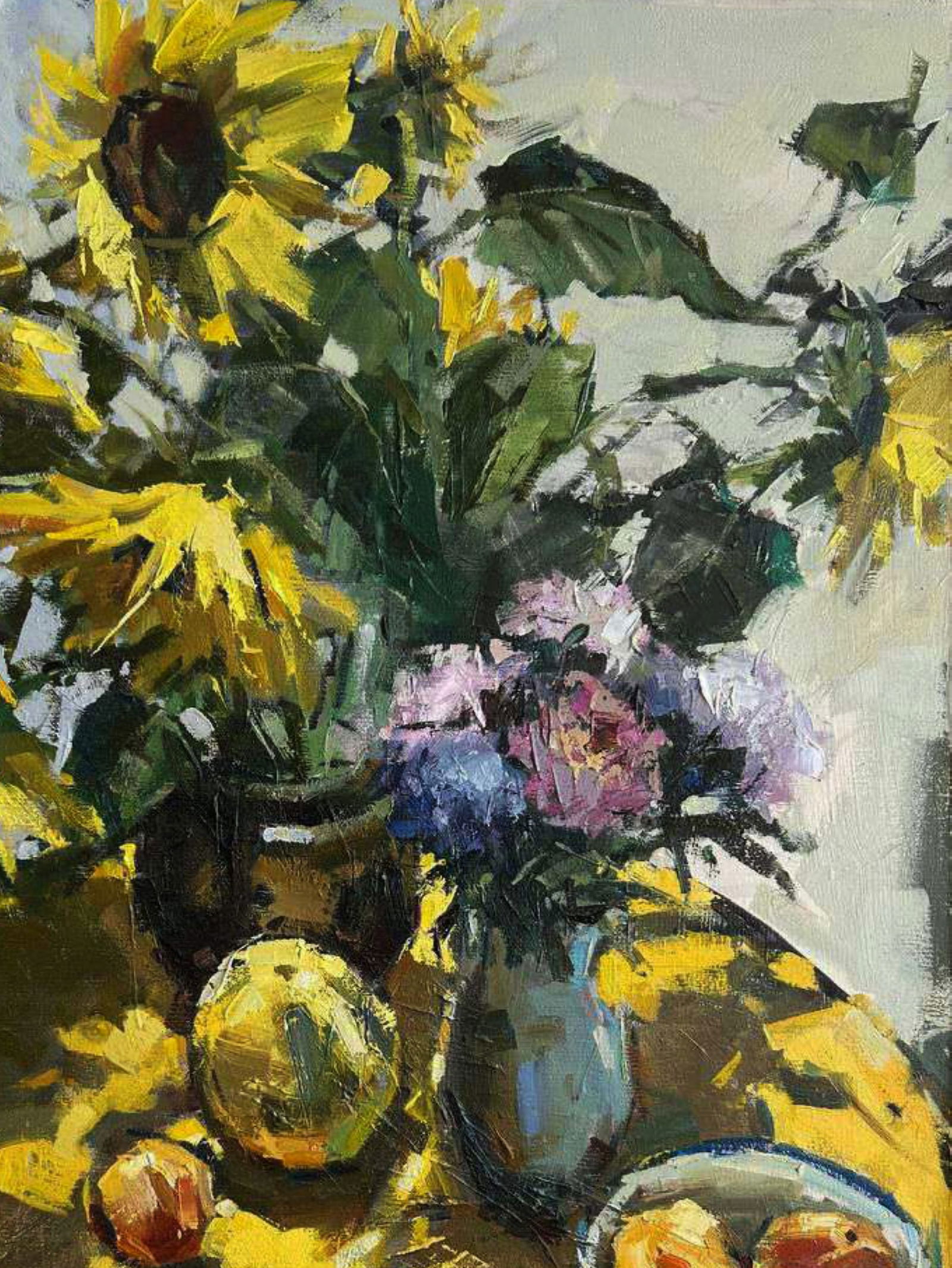 Oil painting Yellow still life Igor Lysytsya - 3