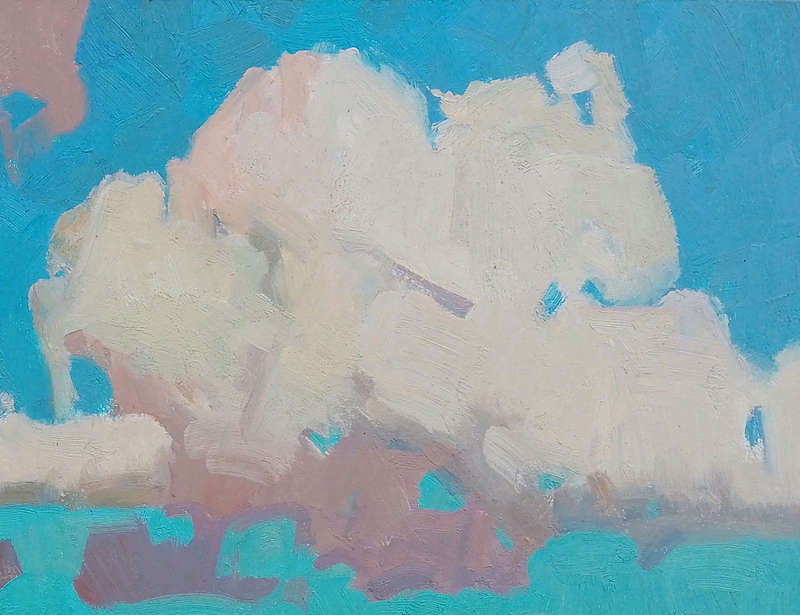 Oil painting Steppe cloudy wind Igor Tuzhikov - 5