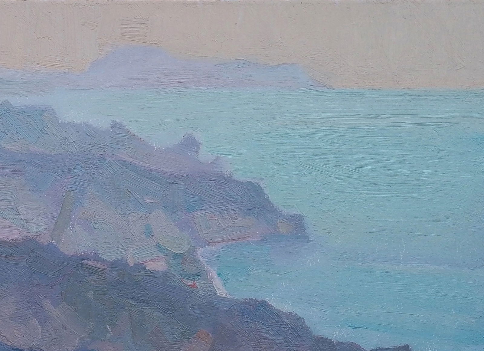 Oil painting Mountain daylight Igor Tuzhikov - 5