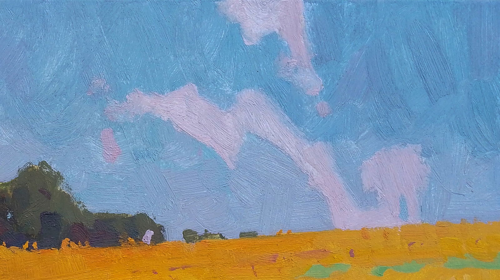 Oil painting Sunflower field Igor Tuzhikov - 5