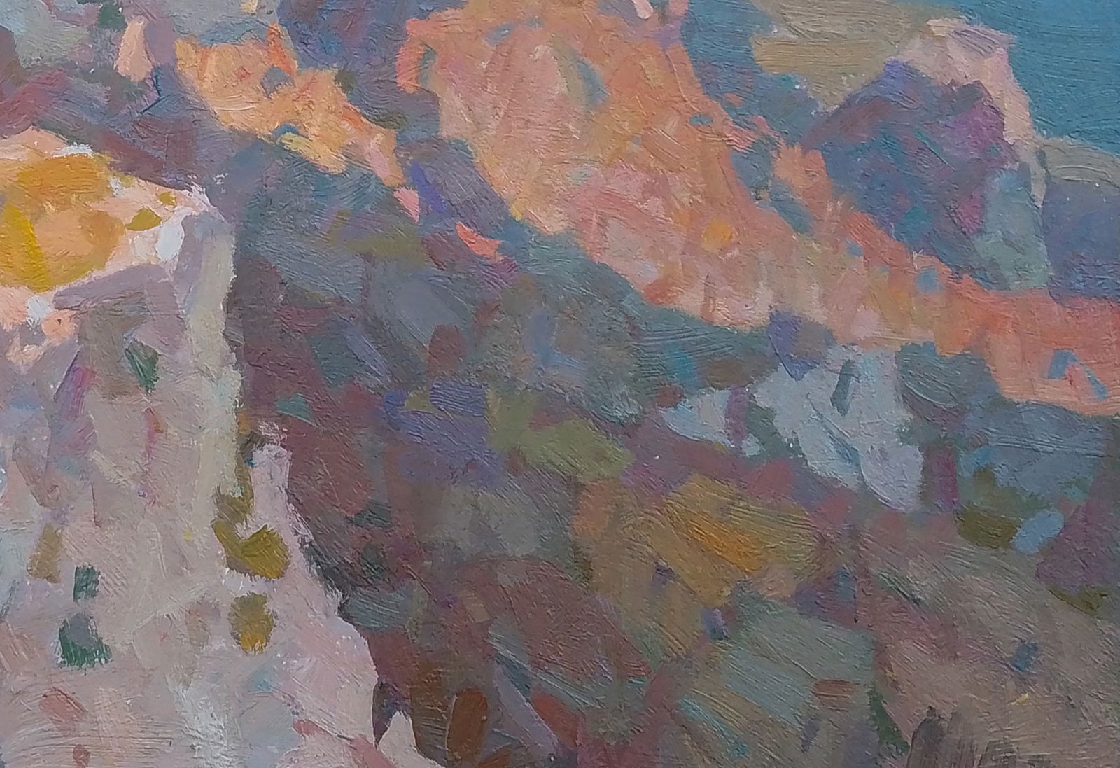 Oil painting Autumn in the mountains Igor Tuzhikov - 2