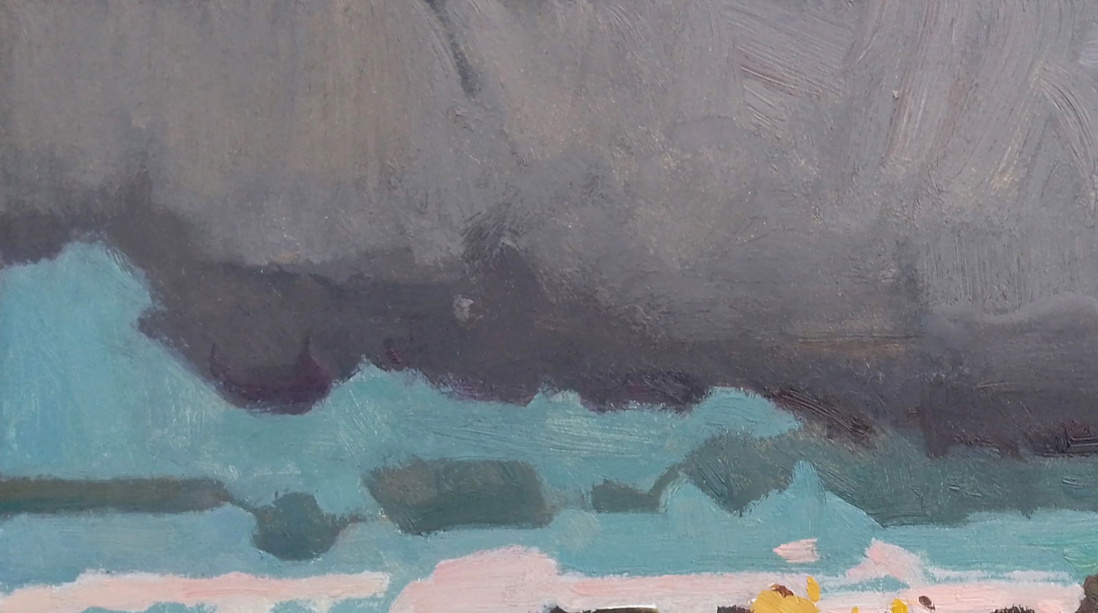 Oil painting The rain is coming Igor Tuzhikov - 4