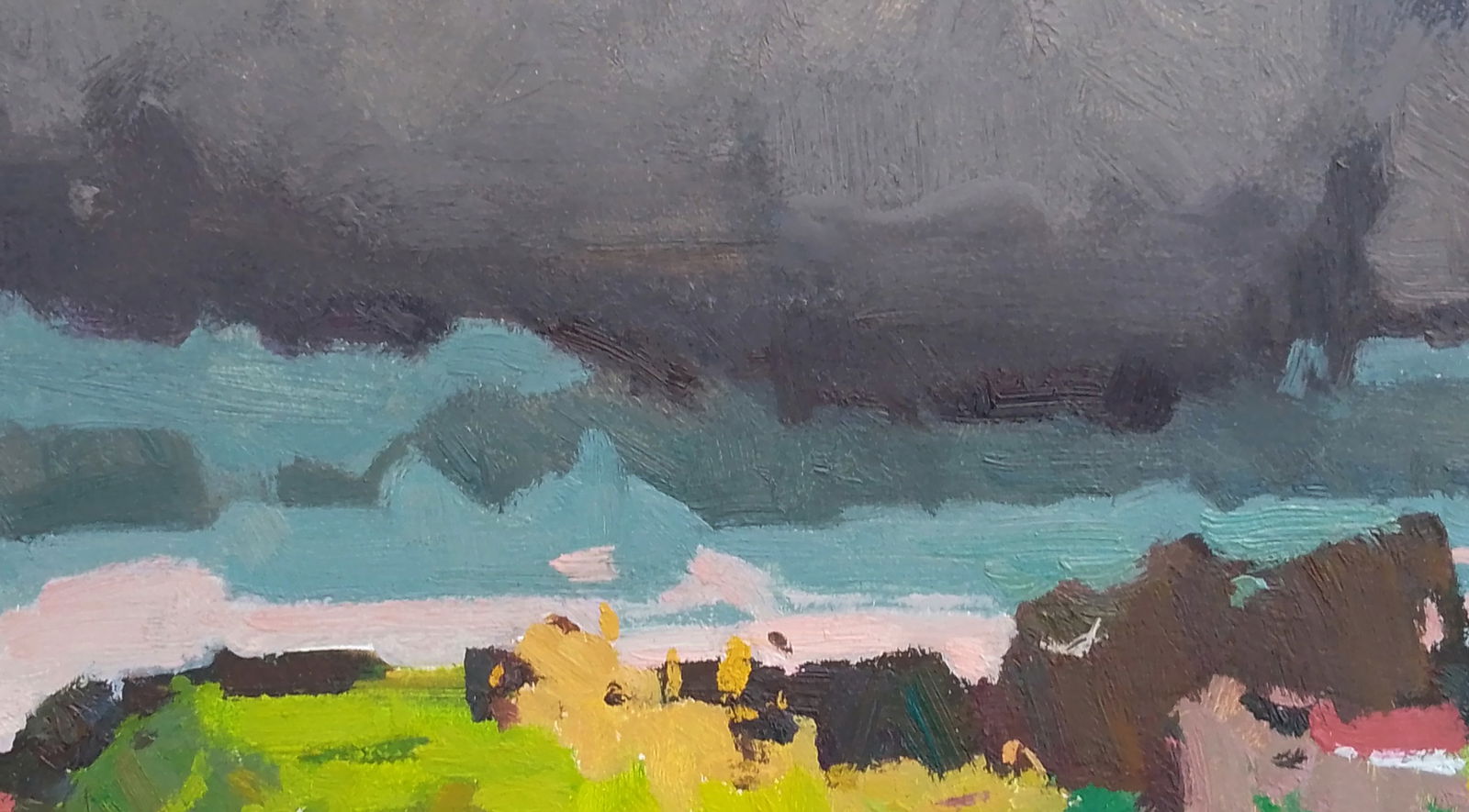 Oil painting The rain is coming Igor Tuzhikov - 6