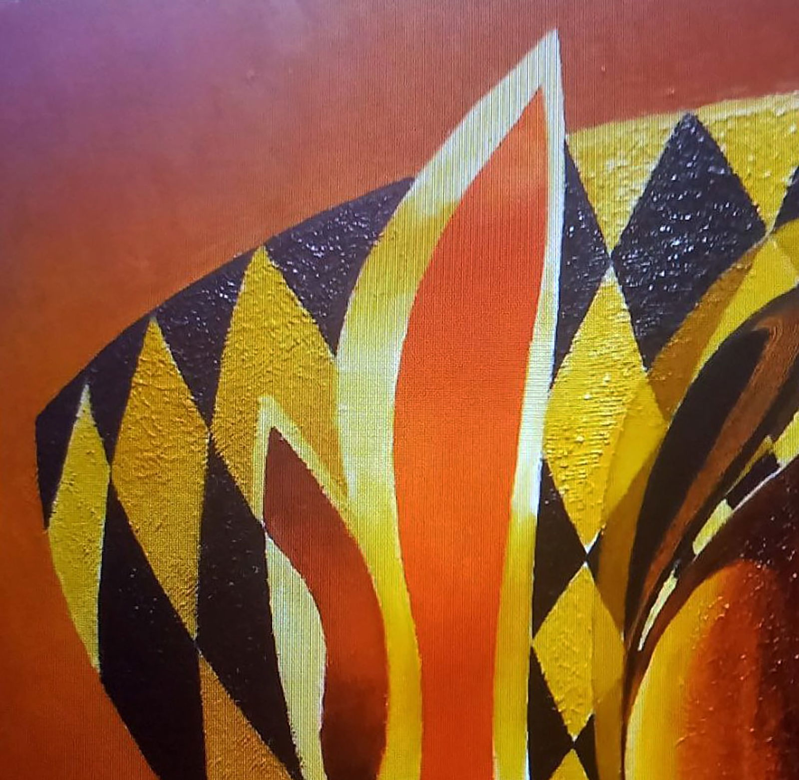 Oil painting Harlequin Alexander Strashevich - 2