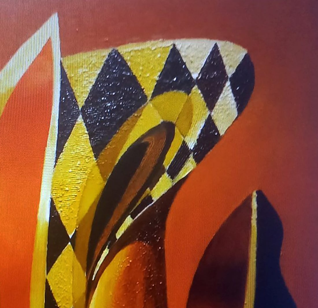 Oil painting Harlequin Alexander Strashevich - 3