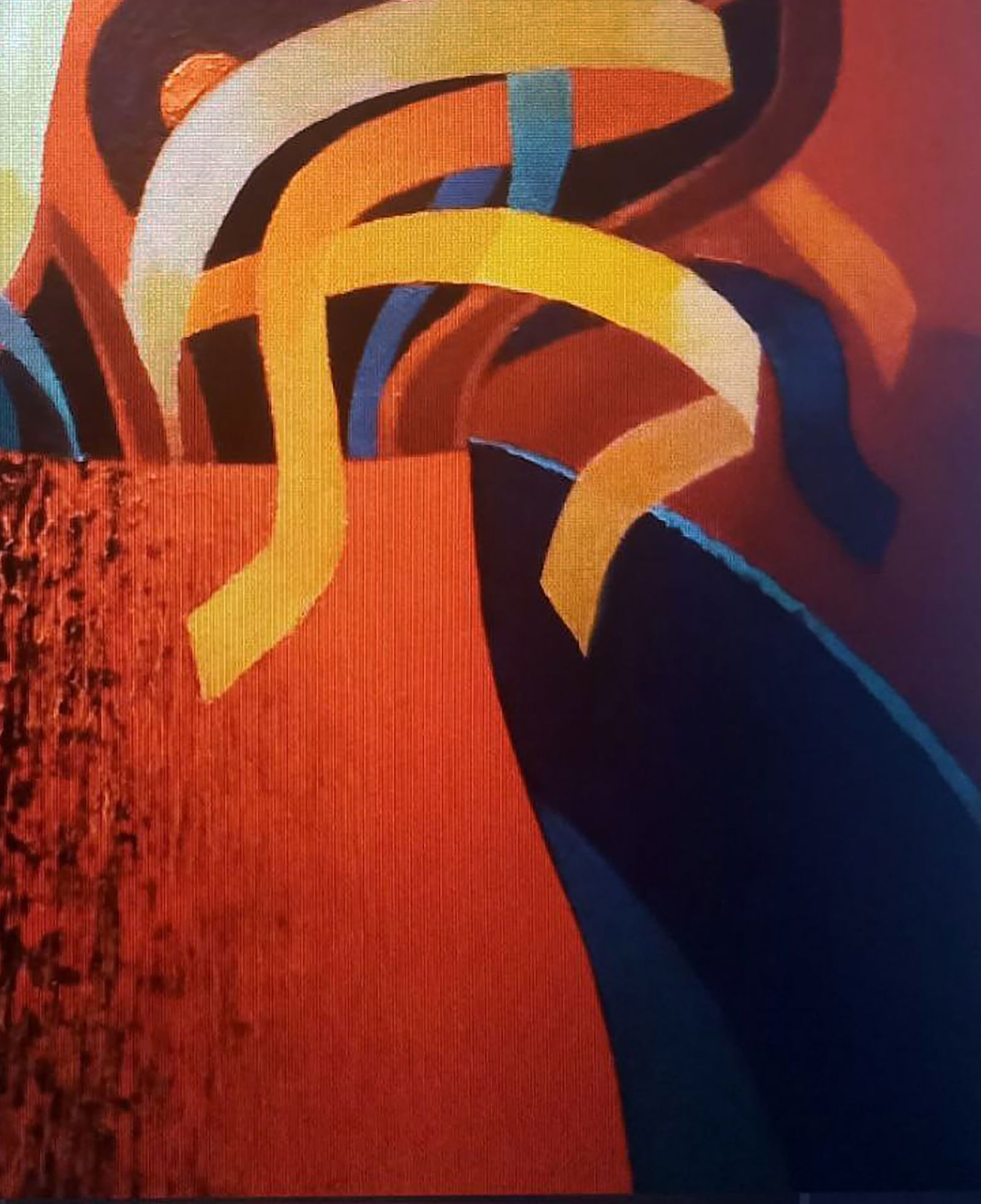 Oil painting Vase with ribbons Alexander Strashevich - 2