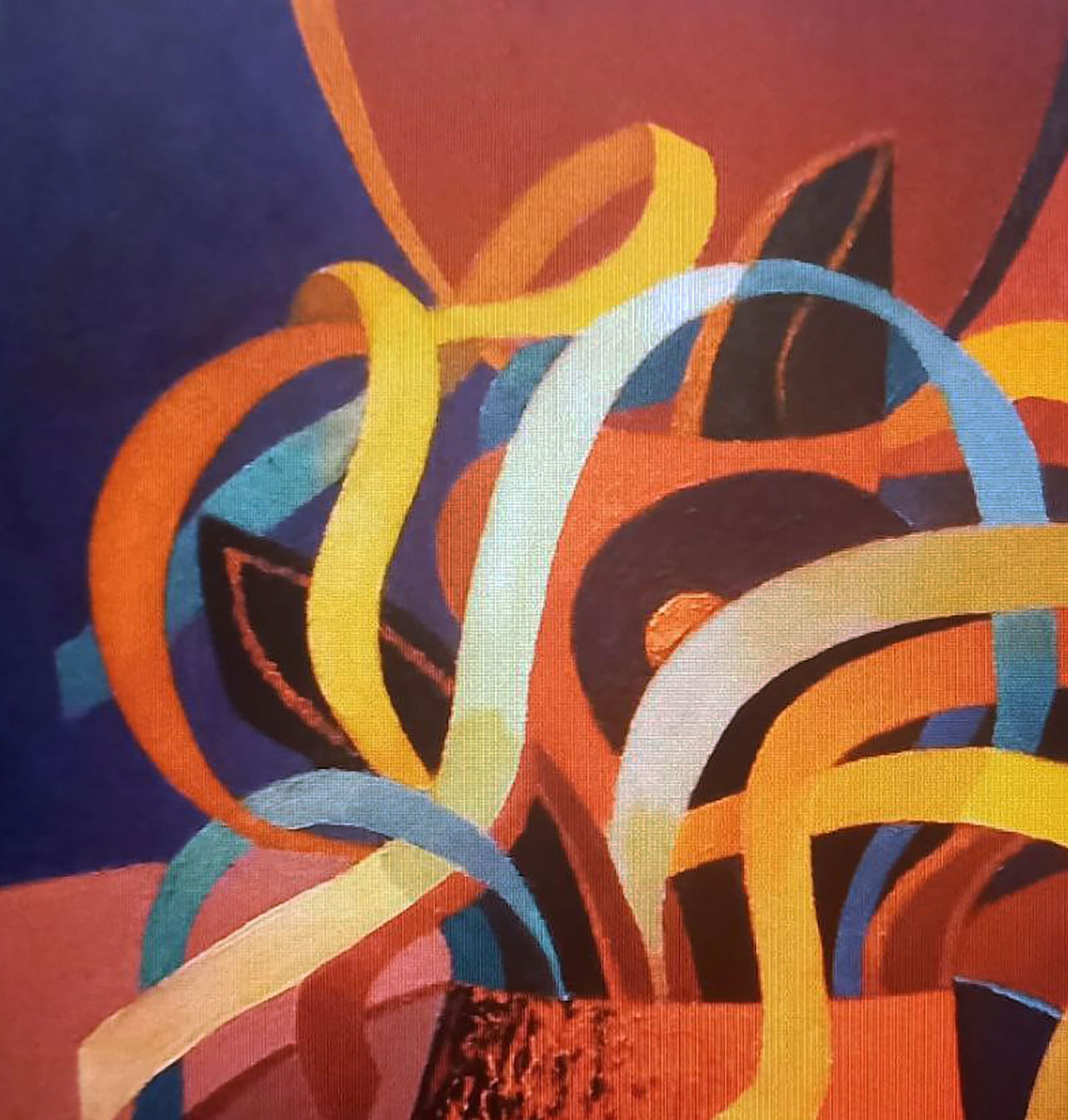 Oil painting Vase with ribbons Alexander Strashevich - 3