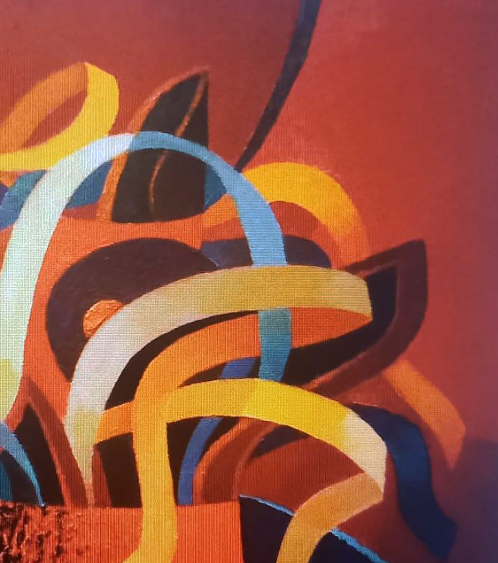 Oil painting Vase with ribbons Alexander Strashevich - 4