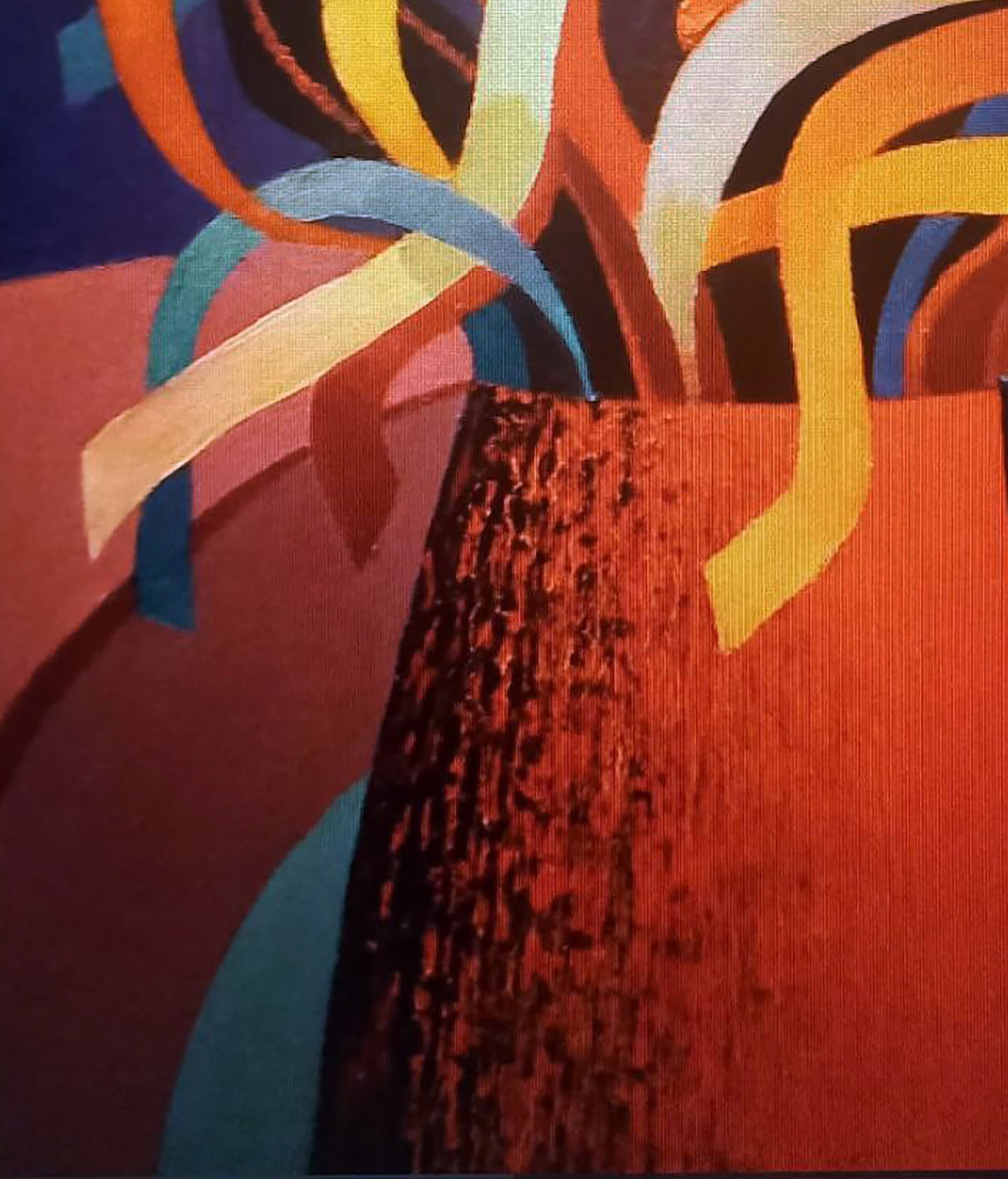 Oil painting Vase with ribbons Alexander Strashevich - 5