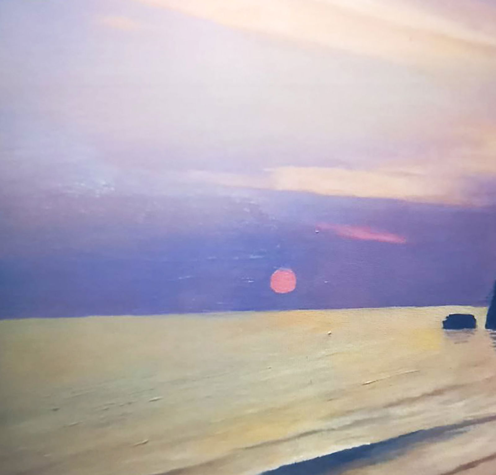 Oil painting Evening on the shore Alexander Strashevich - 2