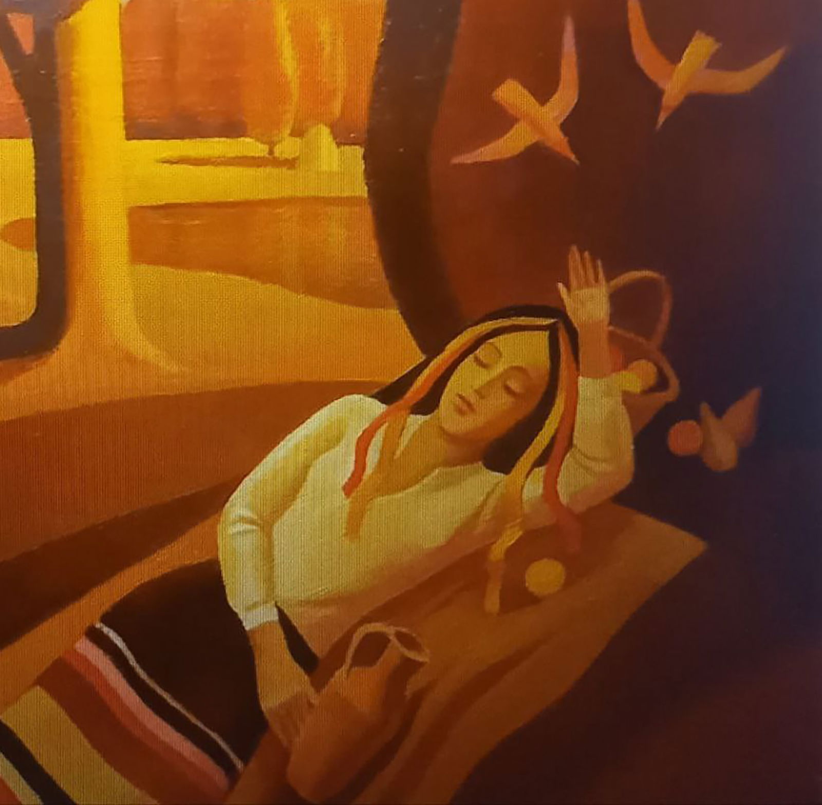 Oil painting Evening sleep Alexander Strashevich - 5