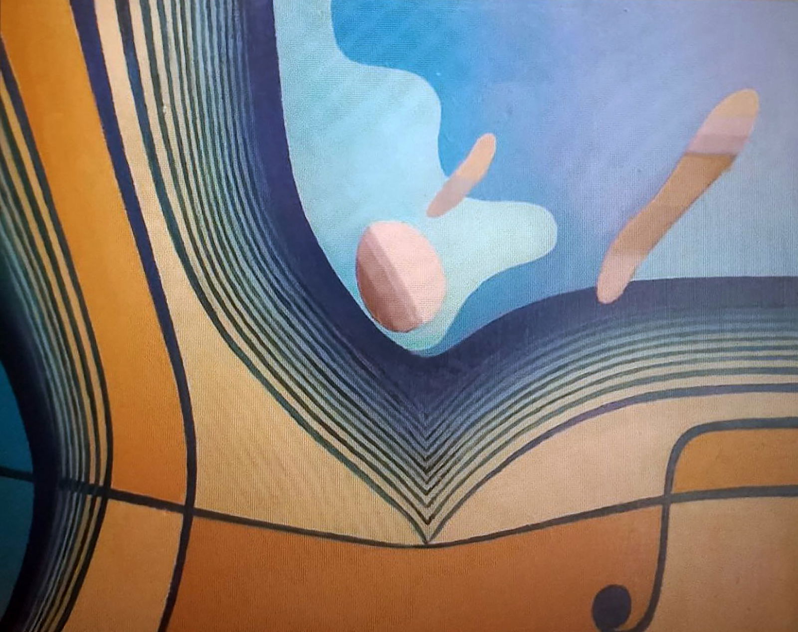 Oil painting Air environment Alexander Strashevich: Title: Oil painting Air environment Alexander Strashevich Description: 10STRASH Painter: Alexander Strashevich Size: 52x40 cm/20.47x15.74 inches Components: oil, chipboard Original painting CONDITION: