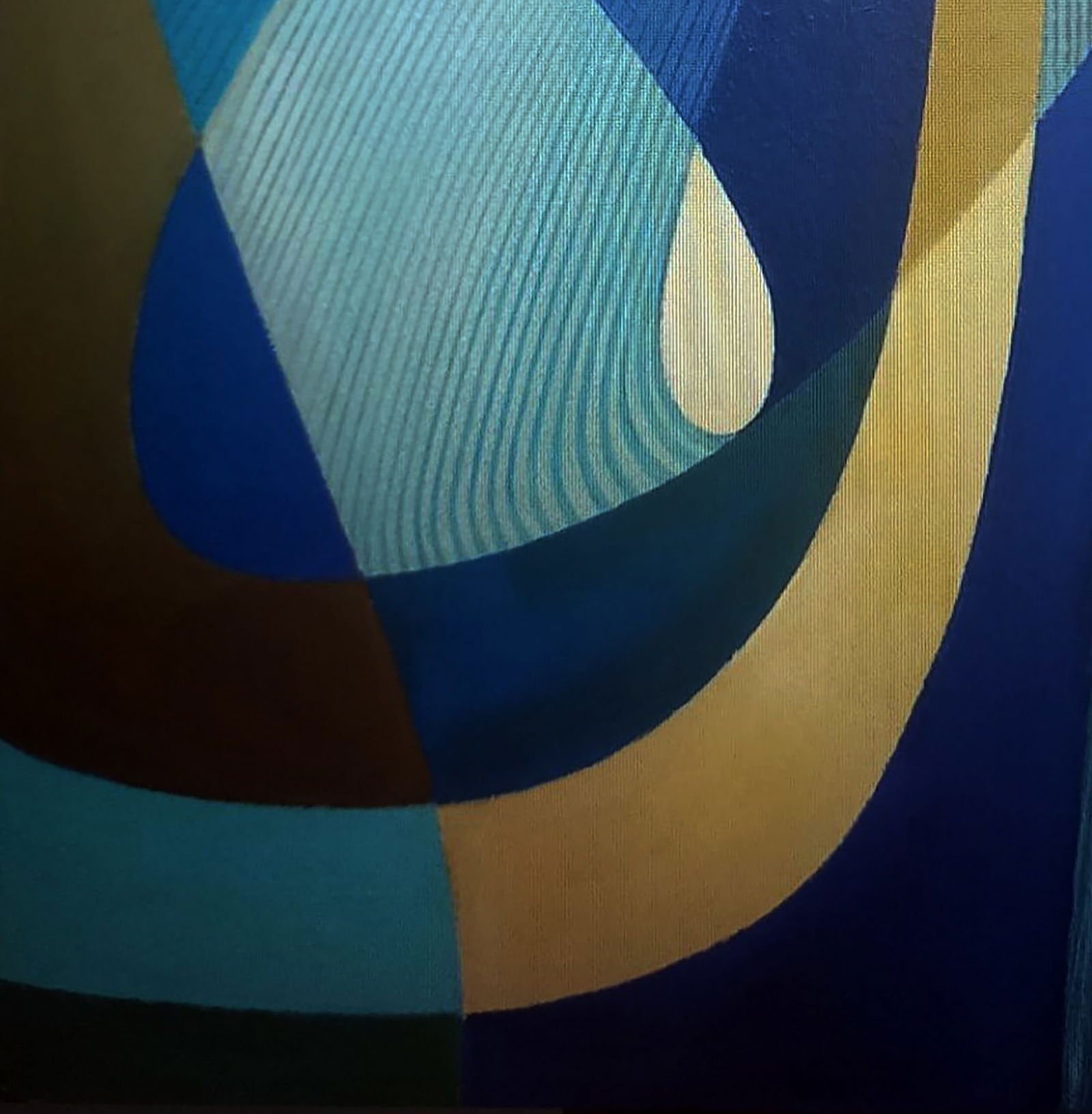 Oil painting Blue sculpture Alexander Strashevich - 4