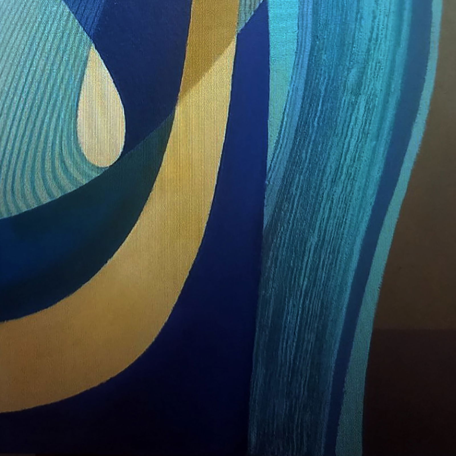 Oil painting Blue sculpture Alexander Strashevich - 5