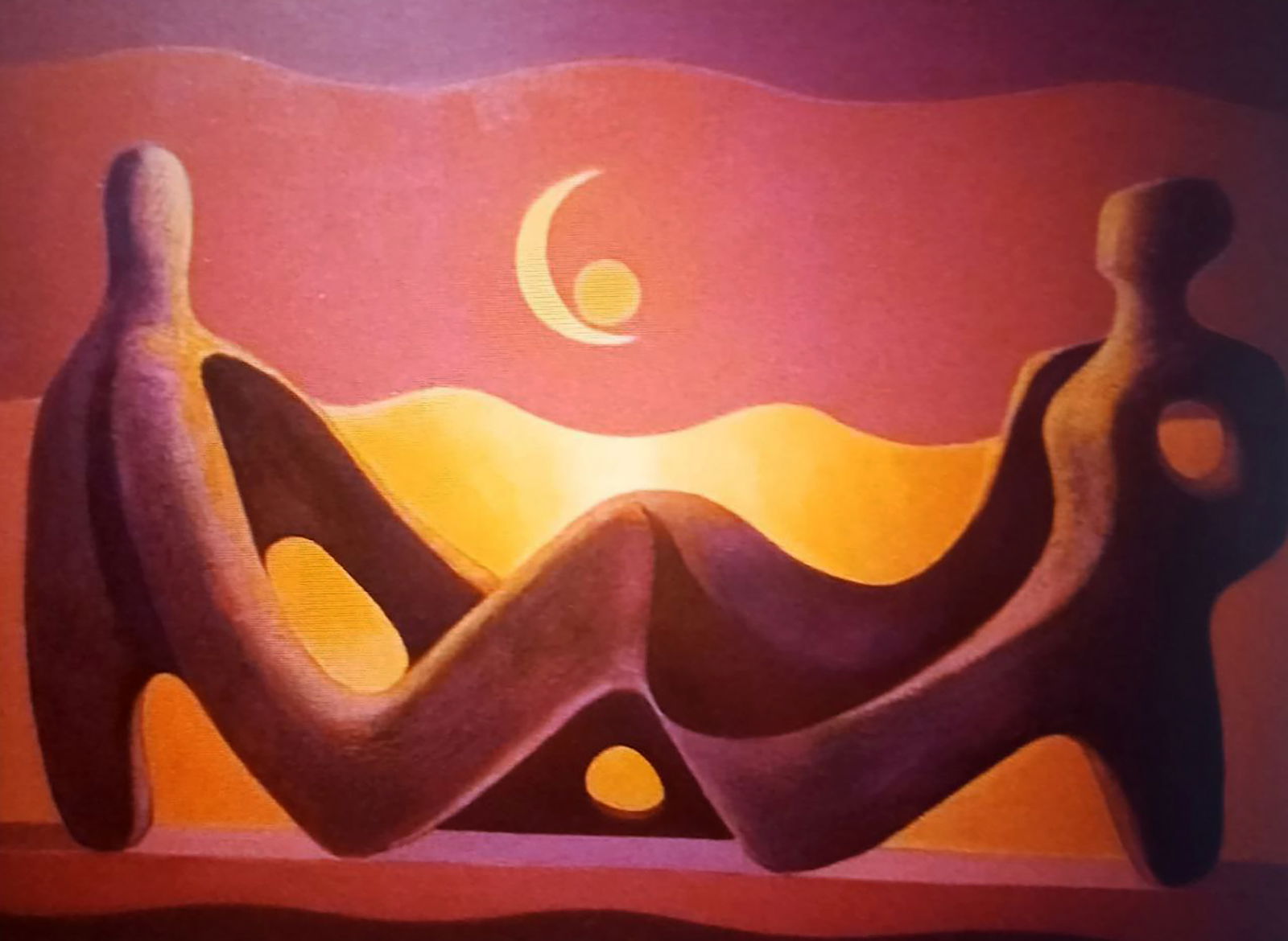 Oil painting Dialogue Alexander Strashevich (1 of 5)