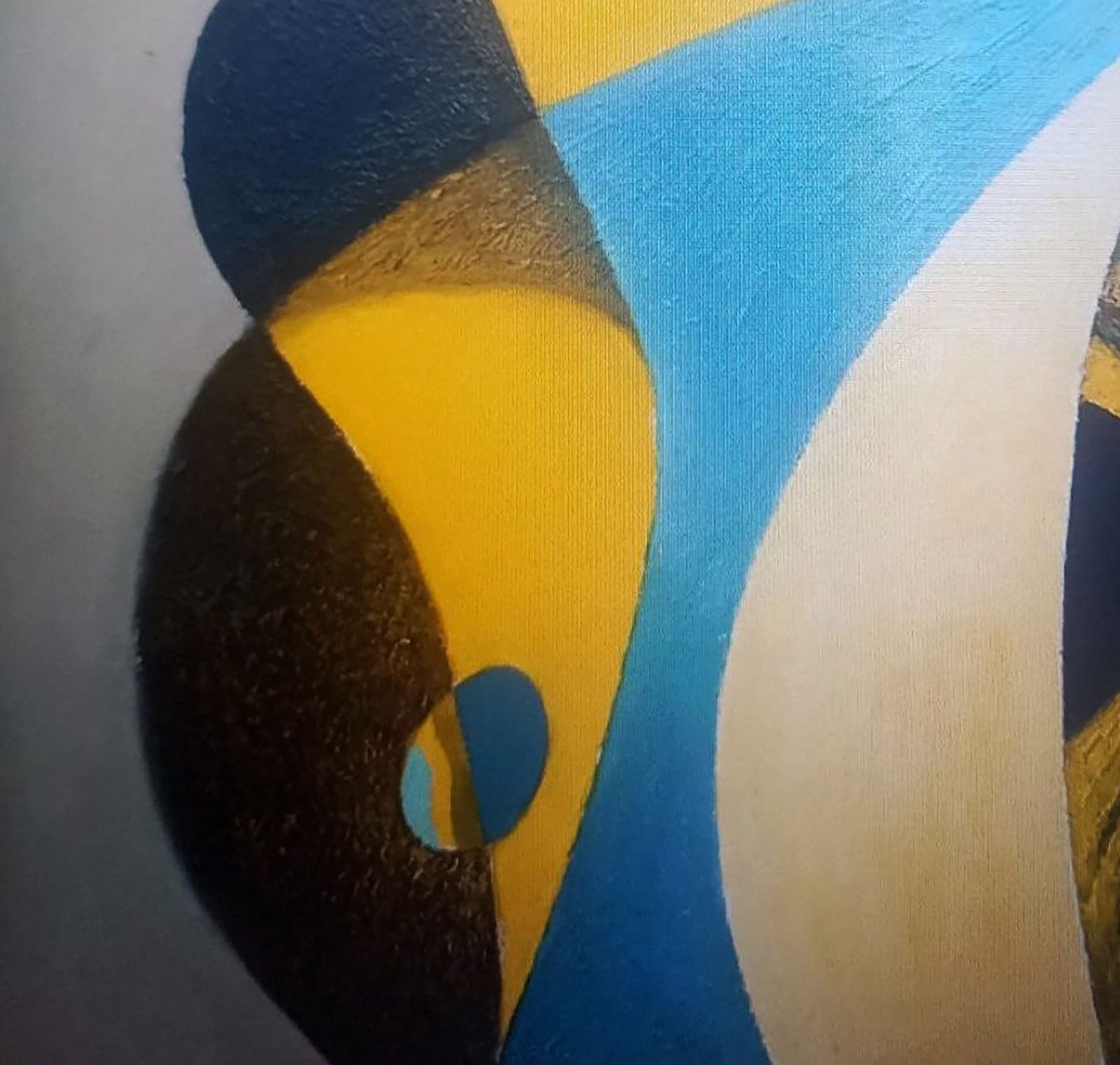 Oil painting Yellow blue vase Alexander Strashevich - 4