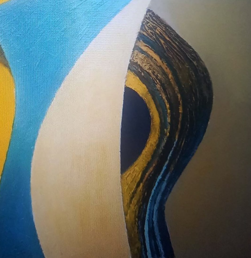 Oil painting Yellow blue vase Alexander Strashevich - 5