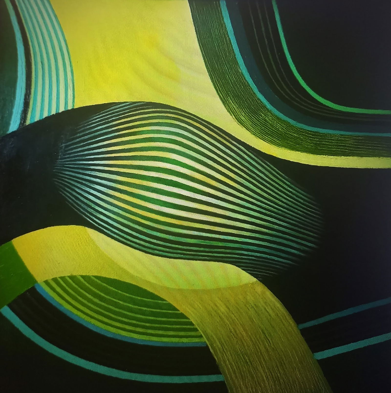 Oil painting Green uniform Alexander Strashevich (1 of 5)