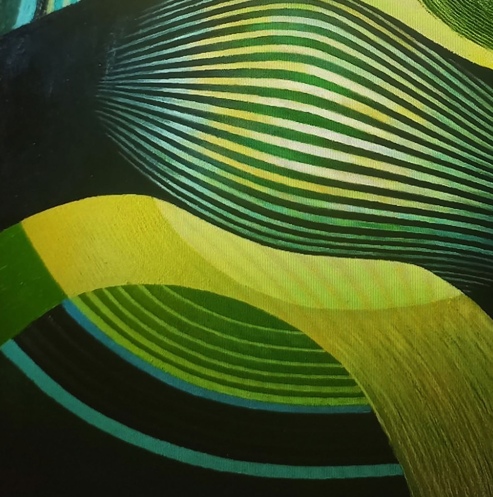 Oil painting Green uniform Alexander Strashevich - 4